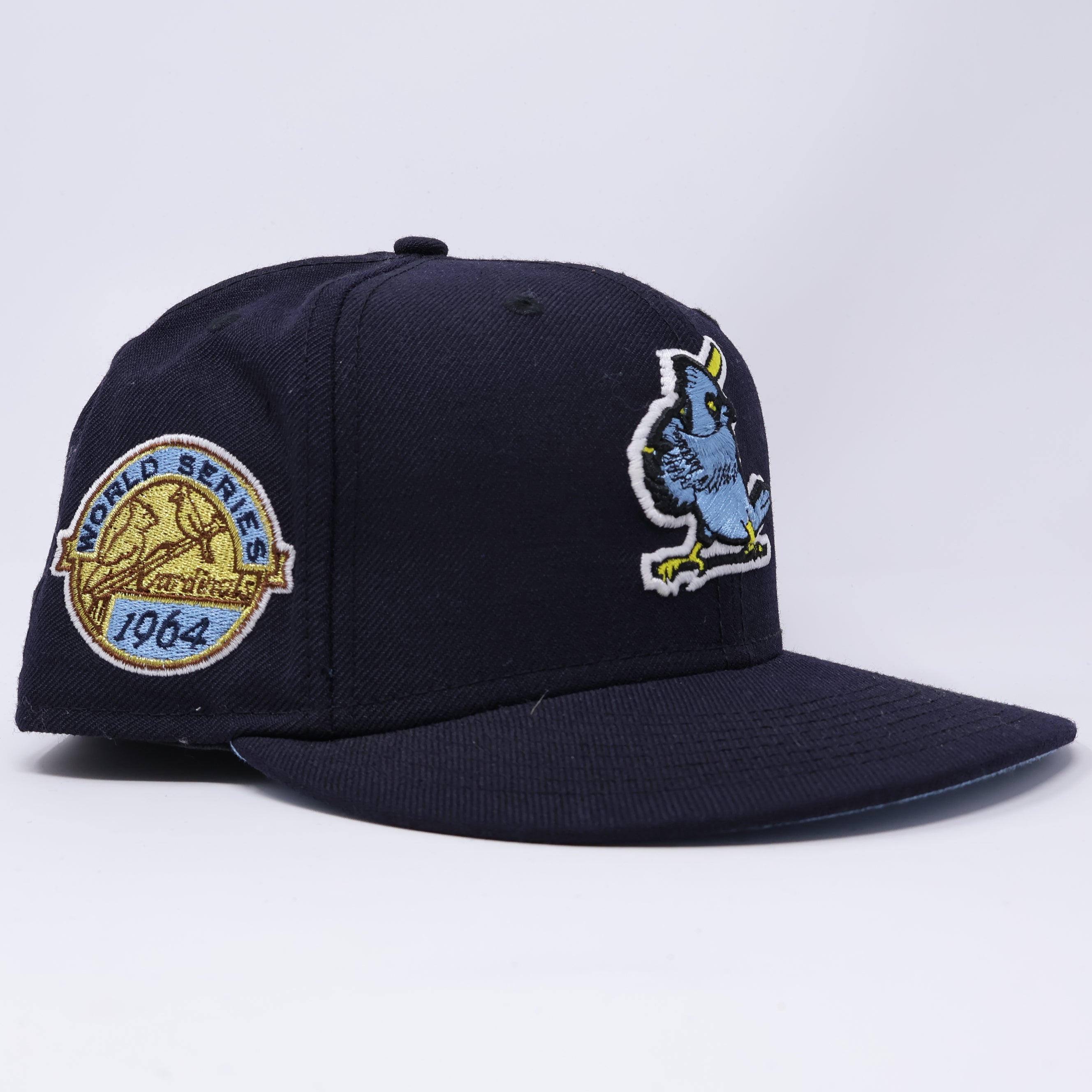 USED 5/8 Navy St. Louis Cardinals 1964 World Series 59fifty New Era Fitted Hat Cap
