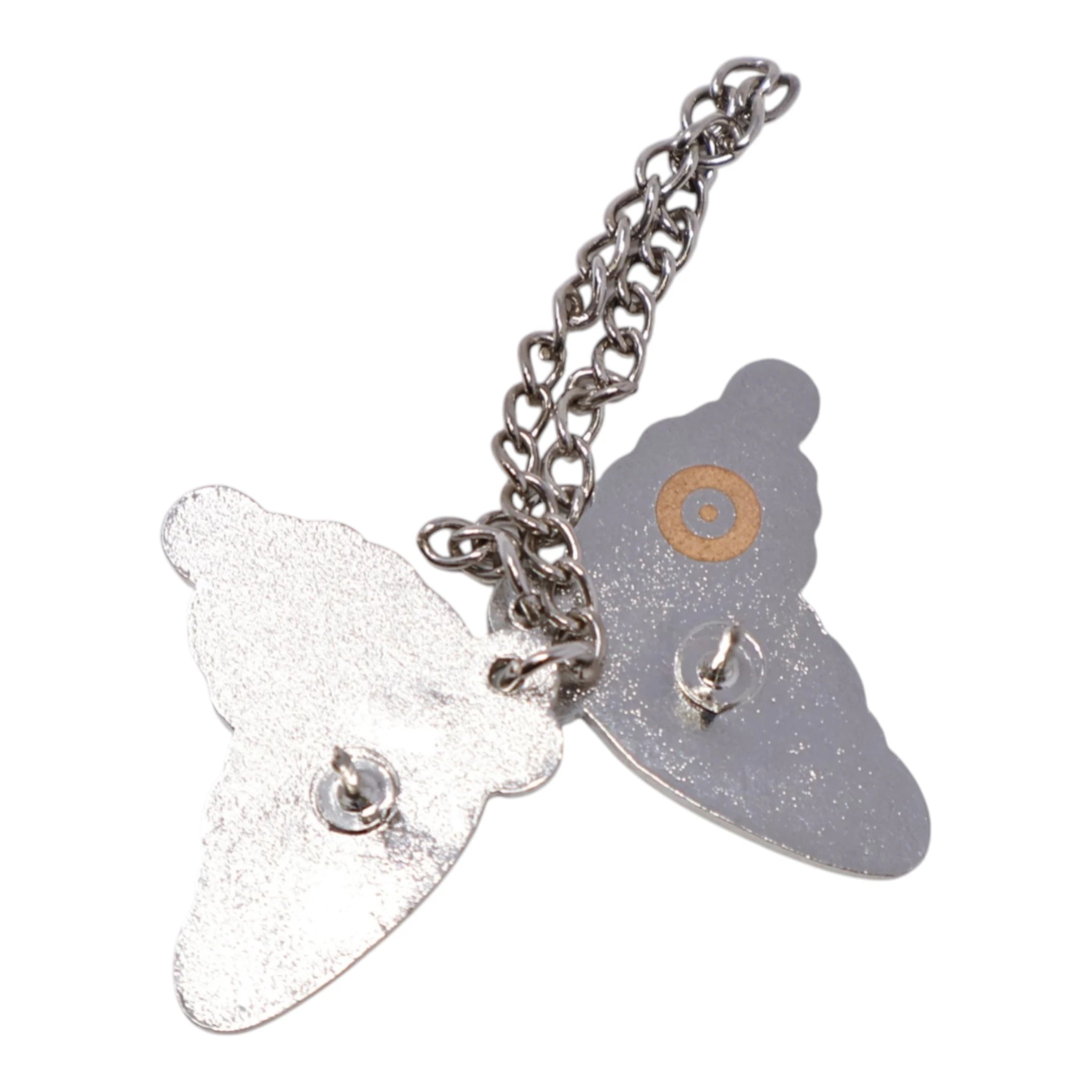 Blue Butterfly Chain Pin