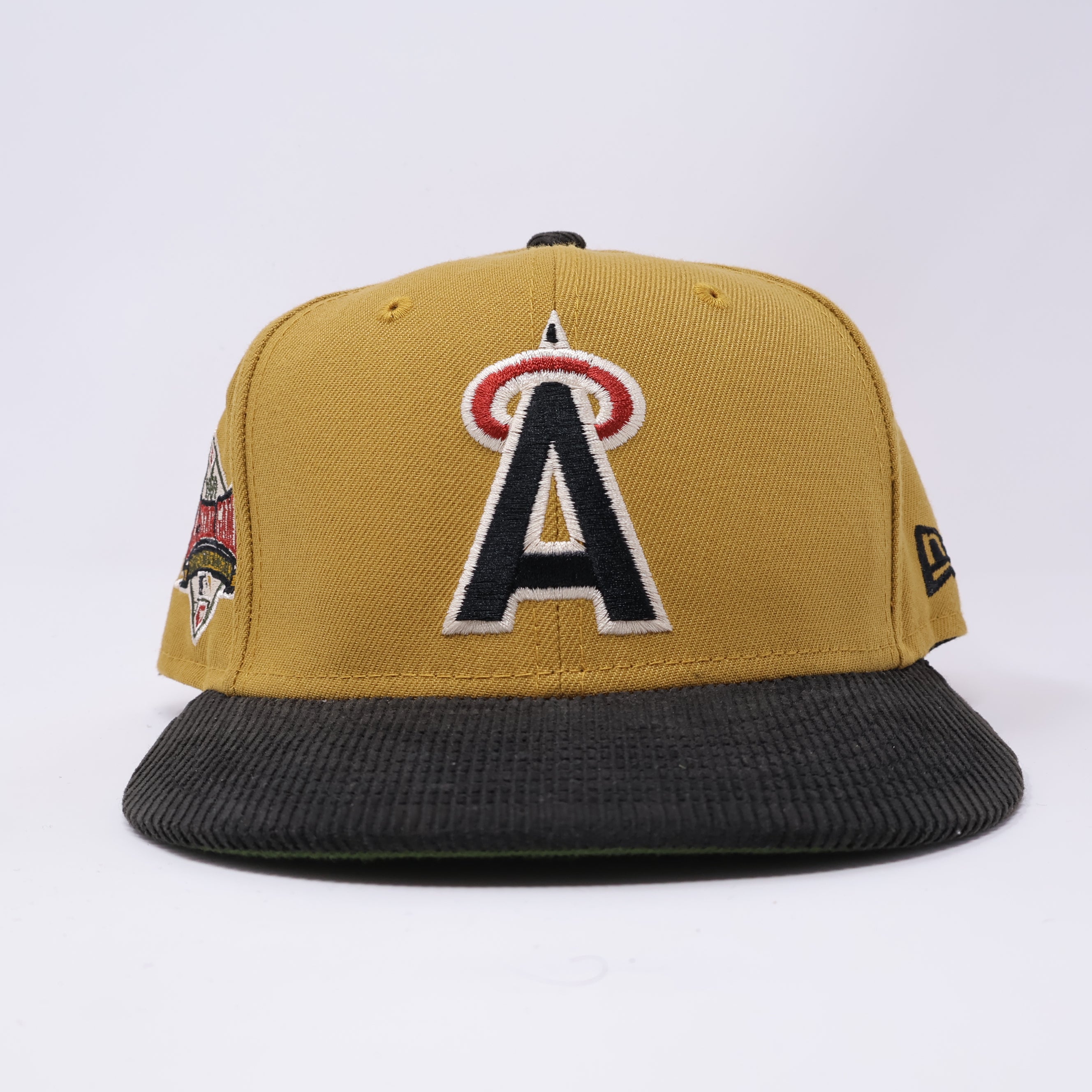 USED 5/8 Brown California Angels 1989 All Star Game 59fifty New Era Fitted Hat Cap