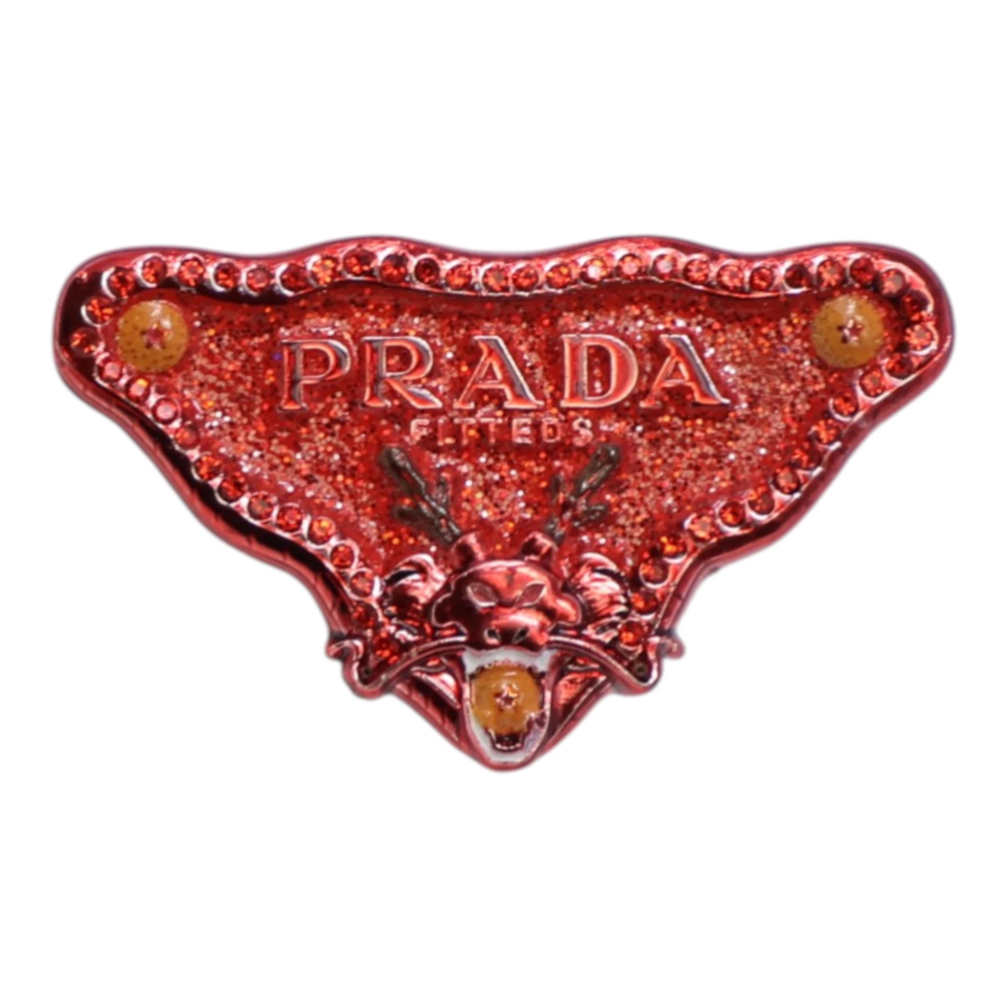 Red DBZ Designer Inspired Graphic Pin