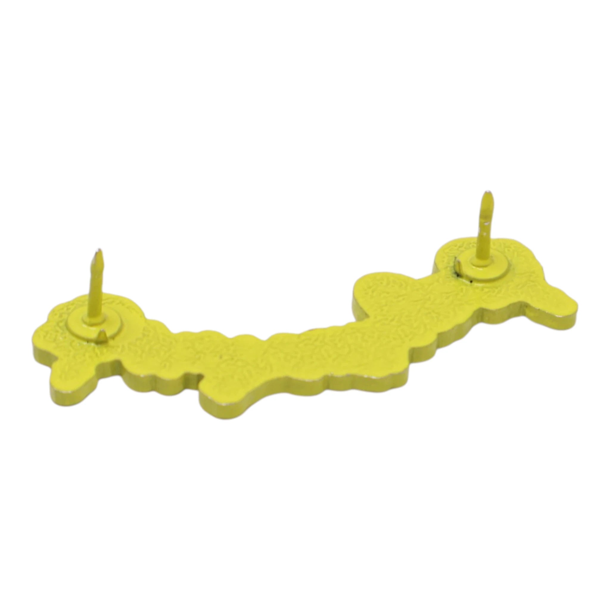Yellow/Blue F Your Feelings Script Pin