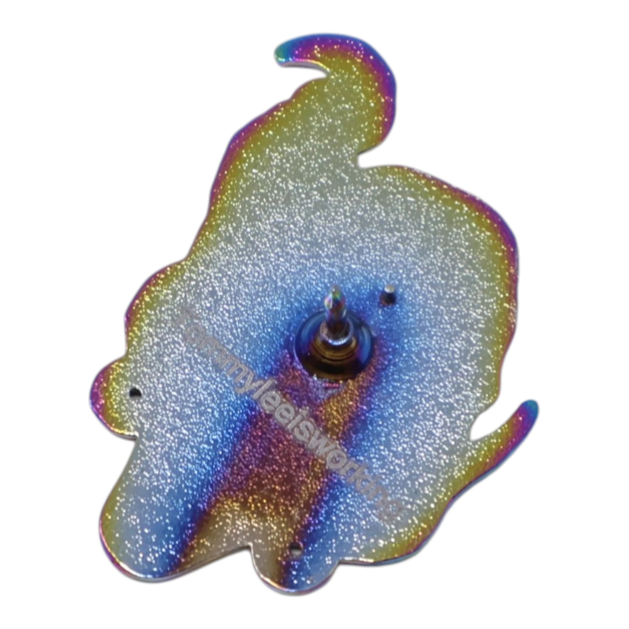 Irisidescent plating Goblin Graphic Pin