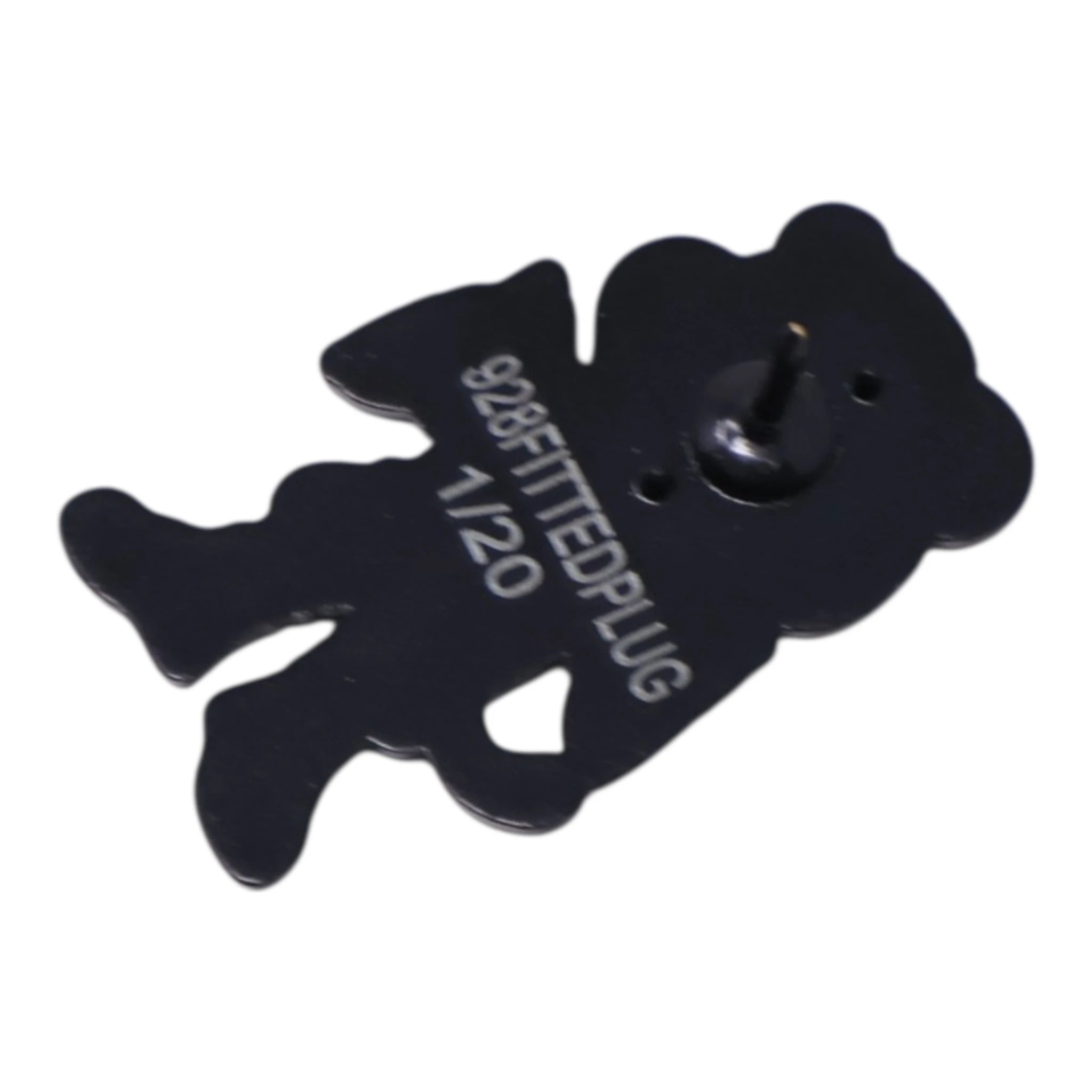 Cat Plug Red Shirt Graphic Pin
