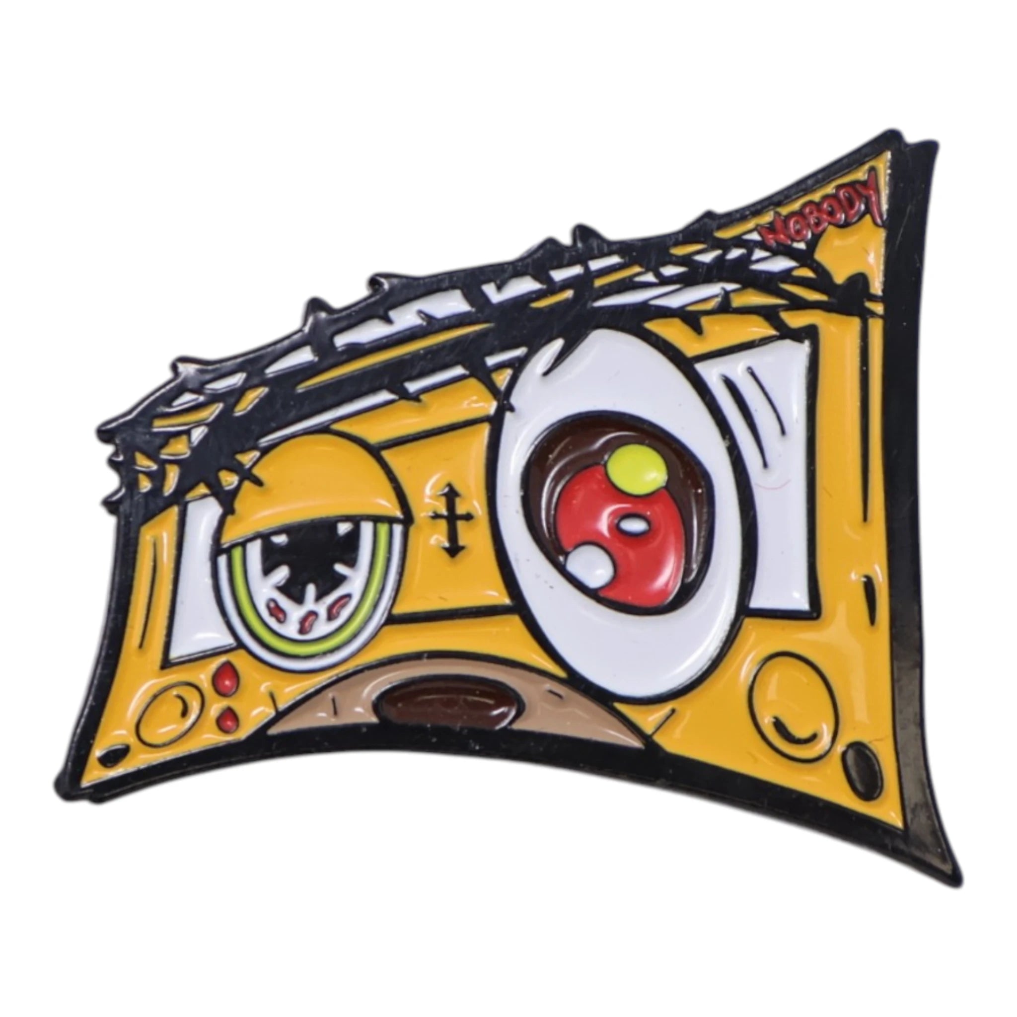 Umbrella Heights Nobody Kanye West Casette Tape Graphic Pin