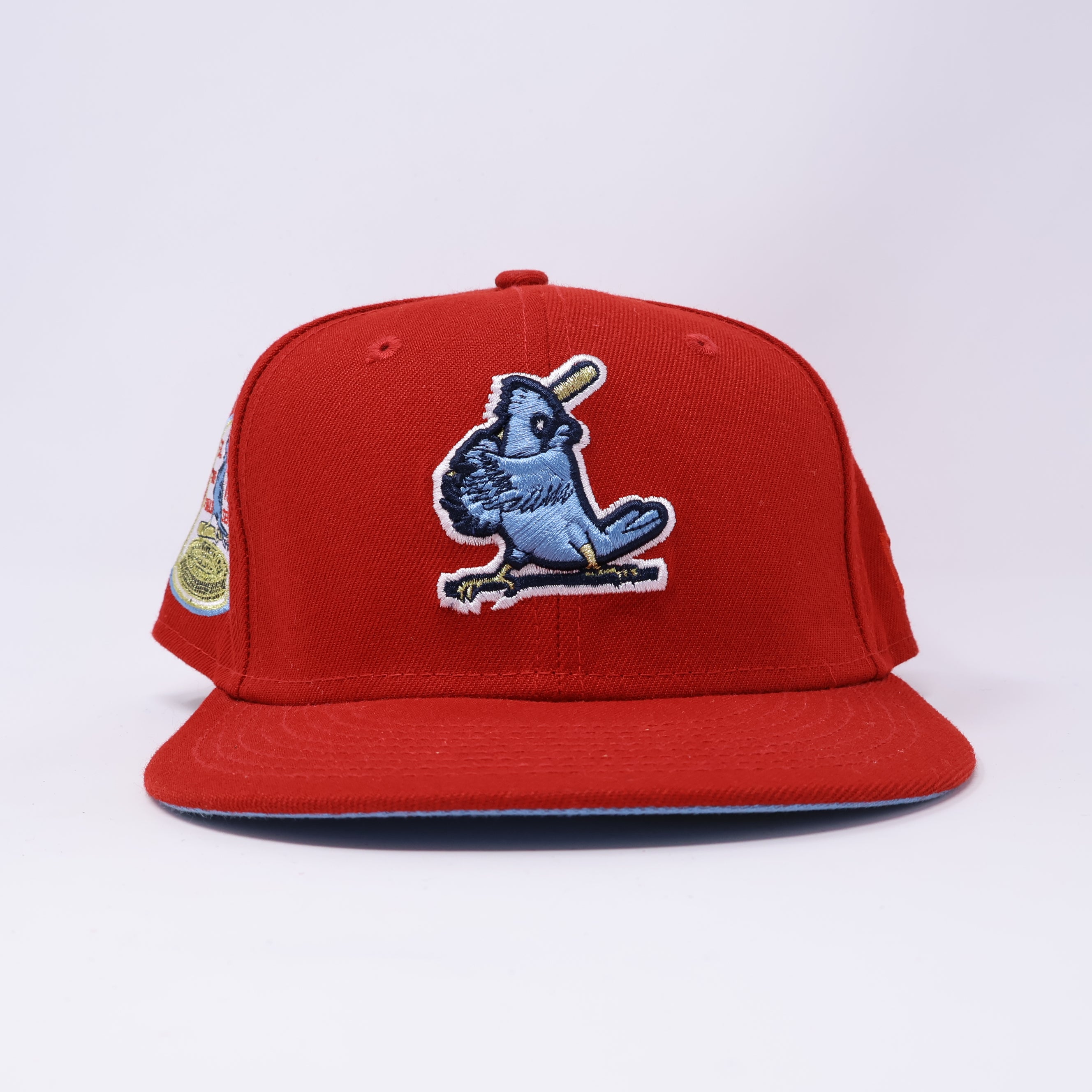 USED 1/4 Red St. Louis Cardinals 1967 World Series 59fifty New Era Fitted Hat Cap