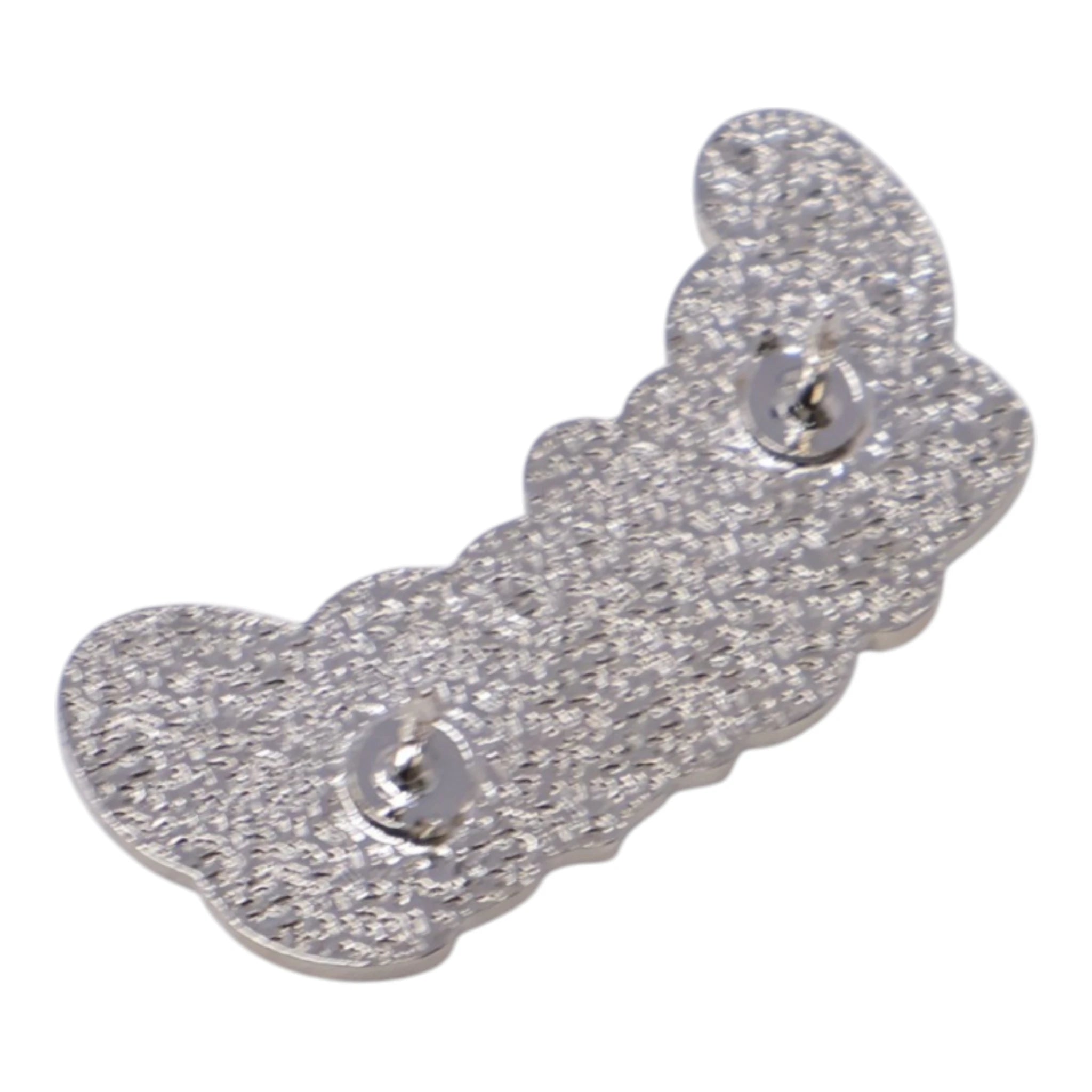 GOONZ Blue Glitter Graphic Pin