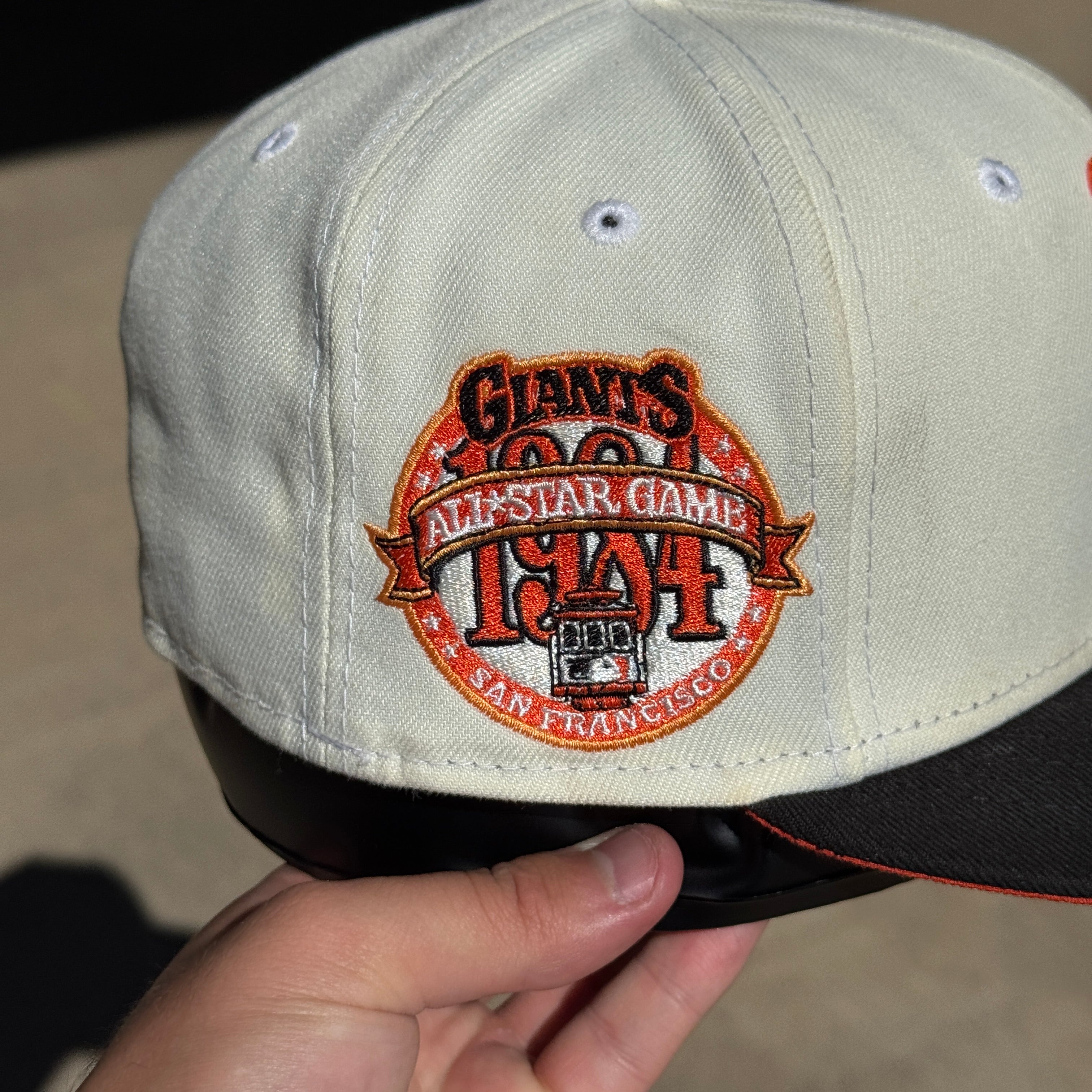 New cheapest Era 59Fifty San Francisco Giants 1984 All-Star Game Patch Fitted Hat - 7 1/4