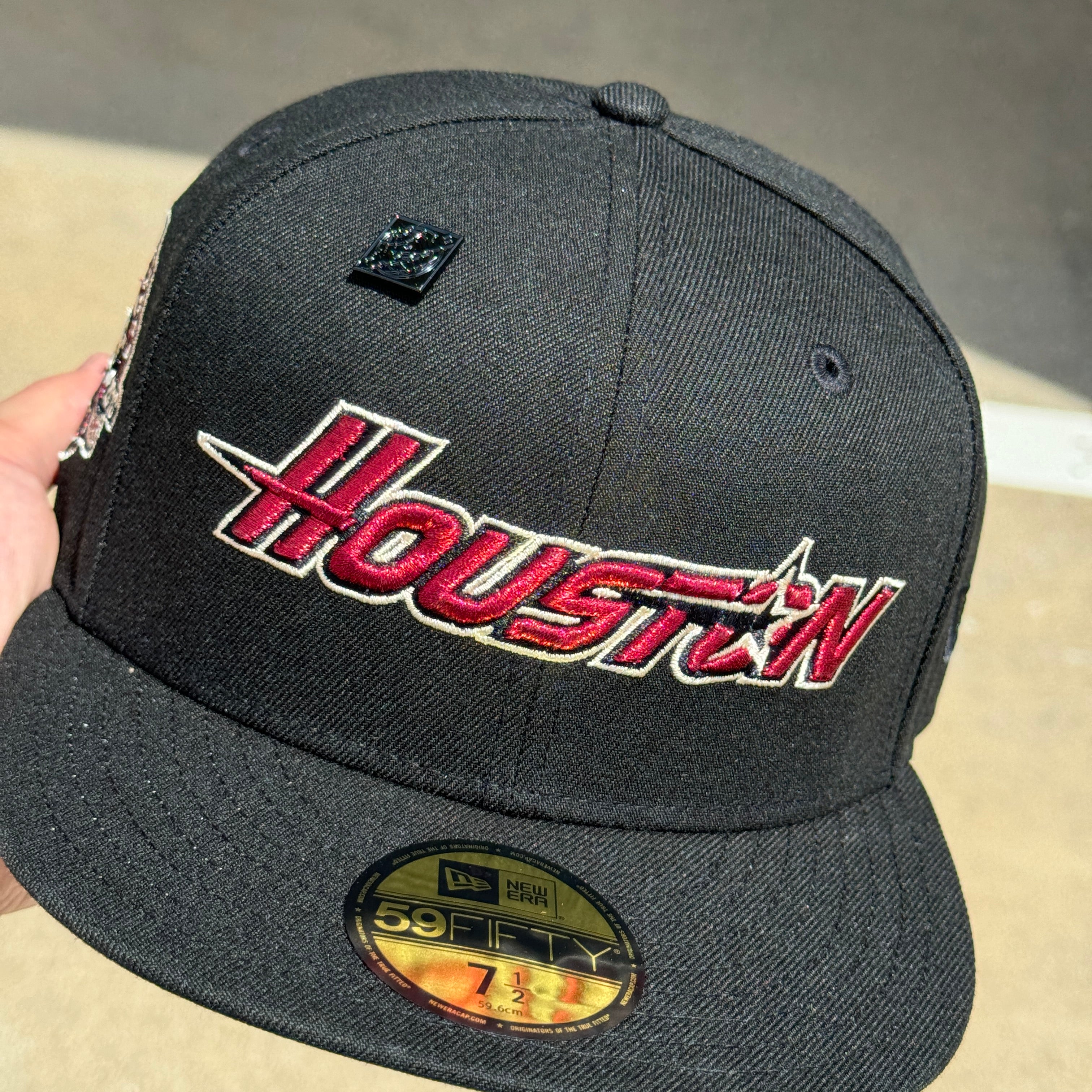 NEW Black Houston Astros 45th Anniversary Capsule 59FIFTY New Era Fitted Hat