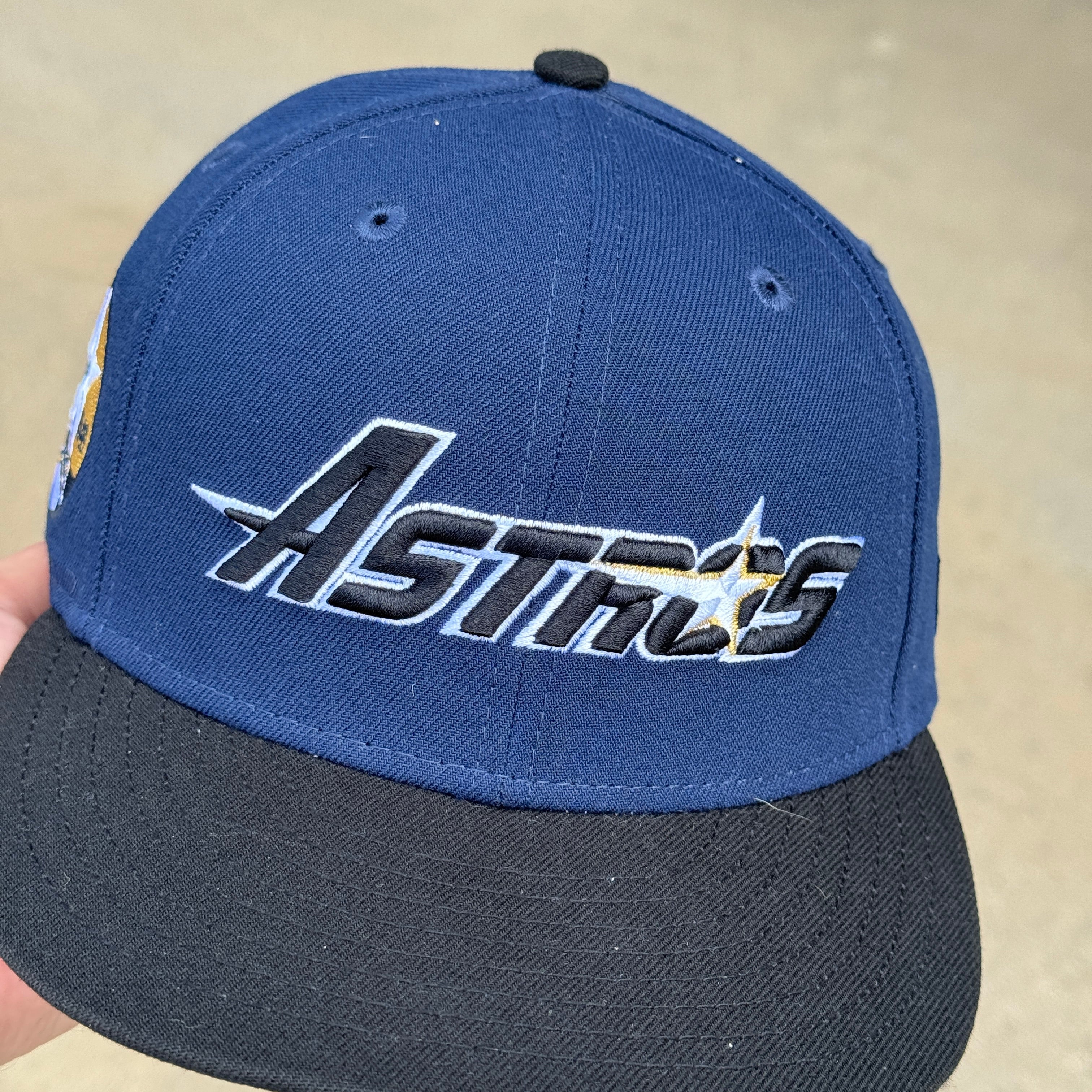 USED 1/8 Navy Houston Astros 35 Great Years Hatclub 59FIFTY New Era Fitted Hat