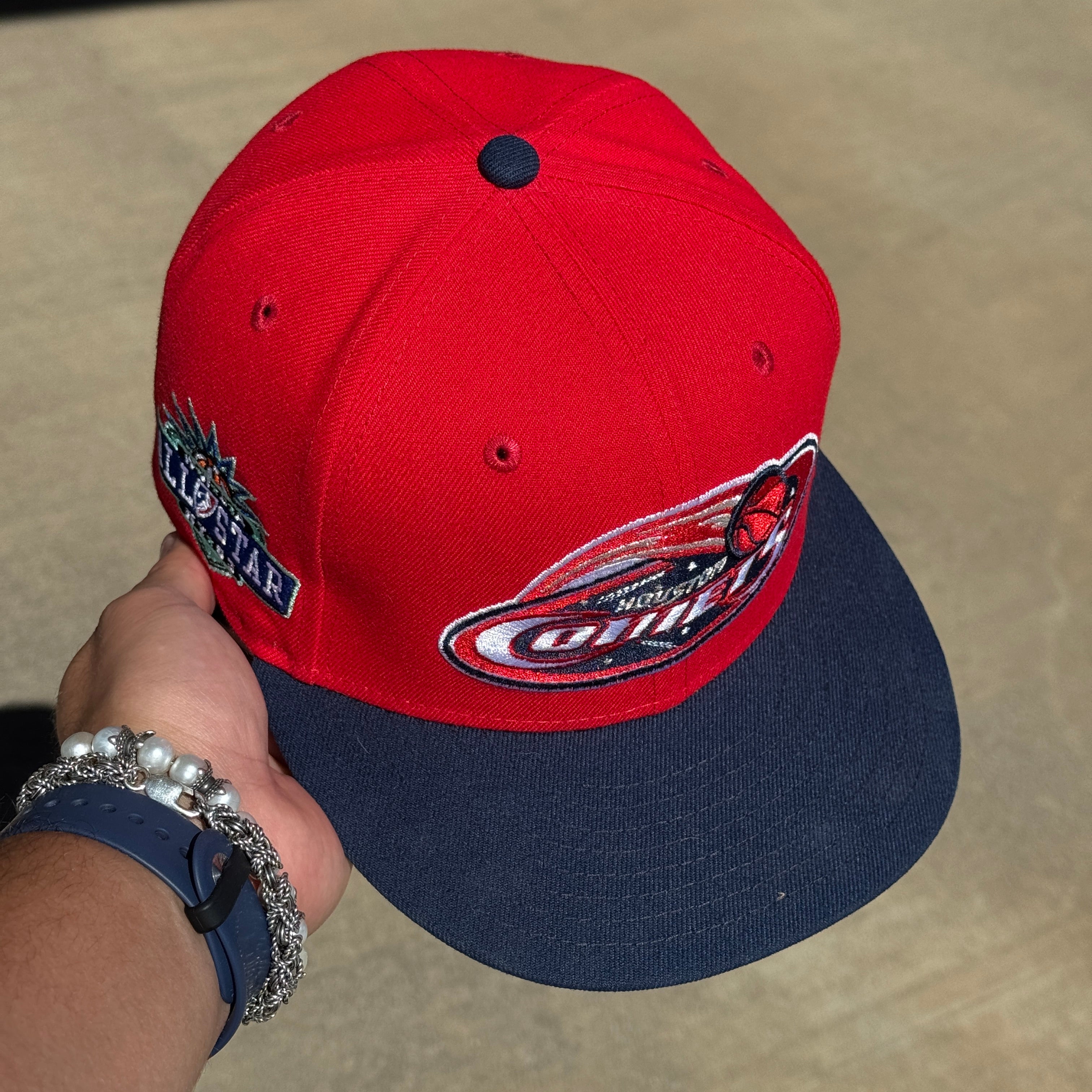 USED 1/8 Red Houston Comets WNBA All Star Game 59fifty New Era Fitted Hat Cap