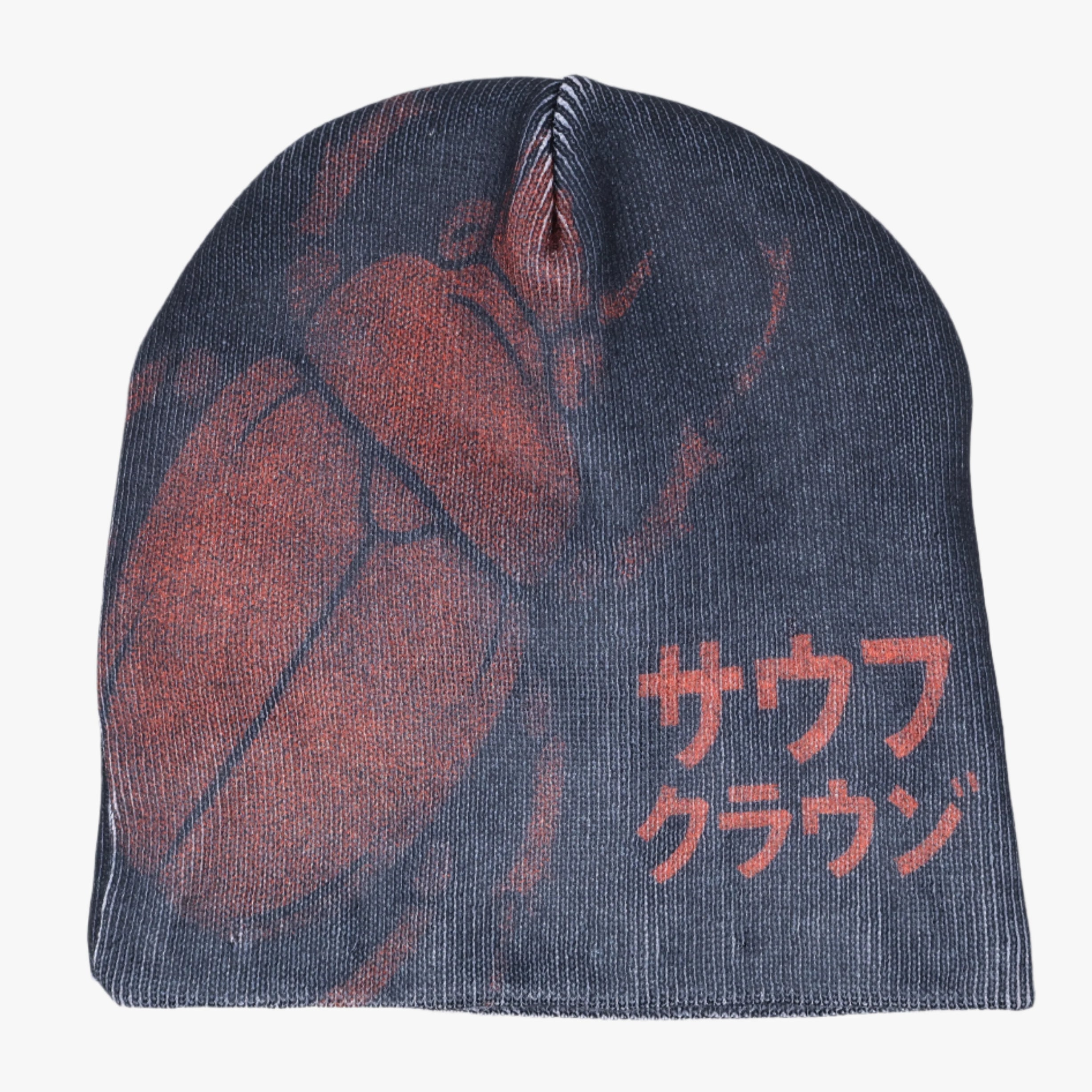 ニット帽+ビーニー 00s archive japanese label skull beanie Archive Japanese label skull beanie from the 2000s