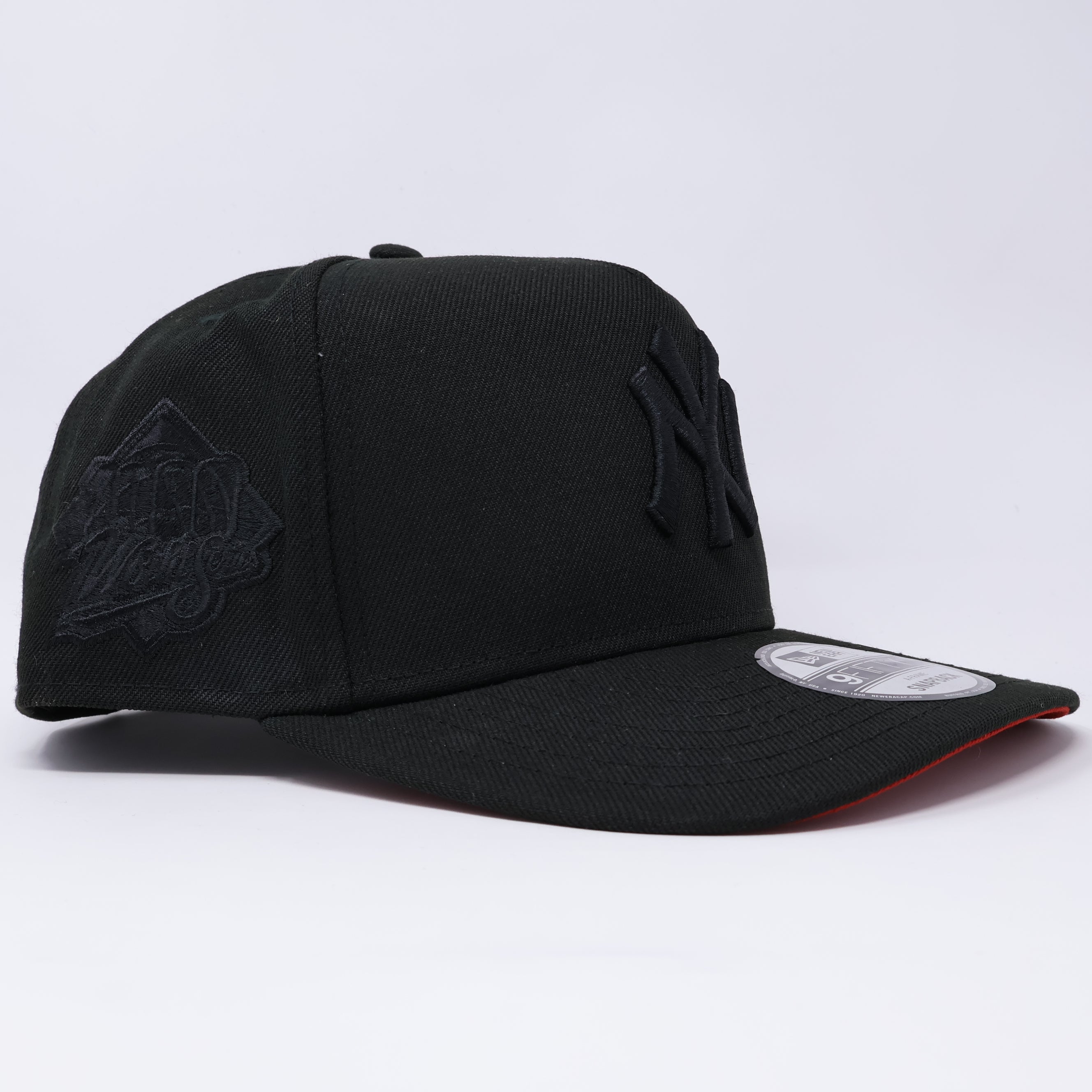 NWT Black New York Yankees 1999 World Series 9Fifty A-Frame New Era Adjustable Snapback Hat 5 Panel