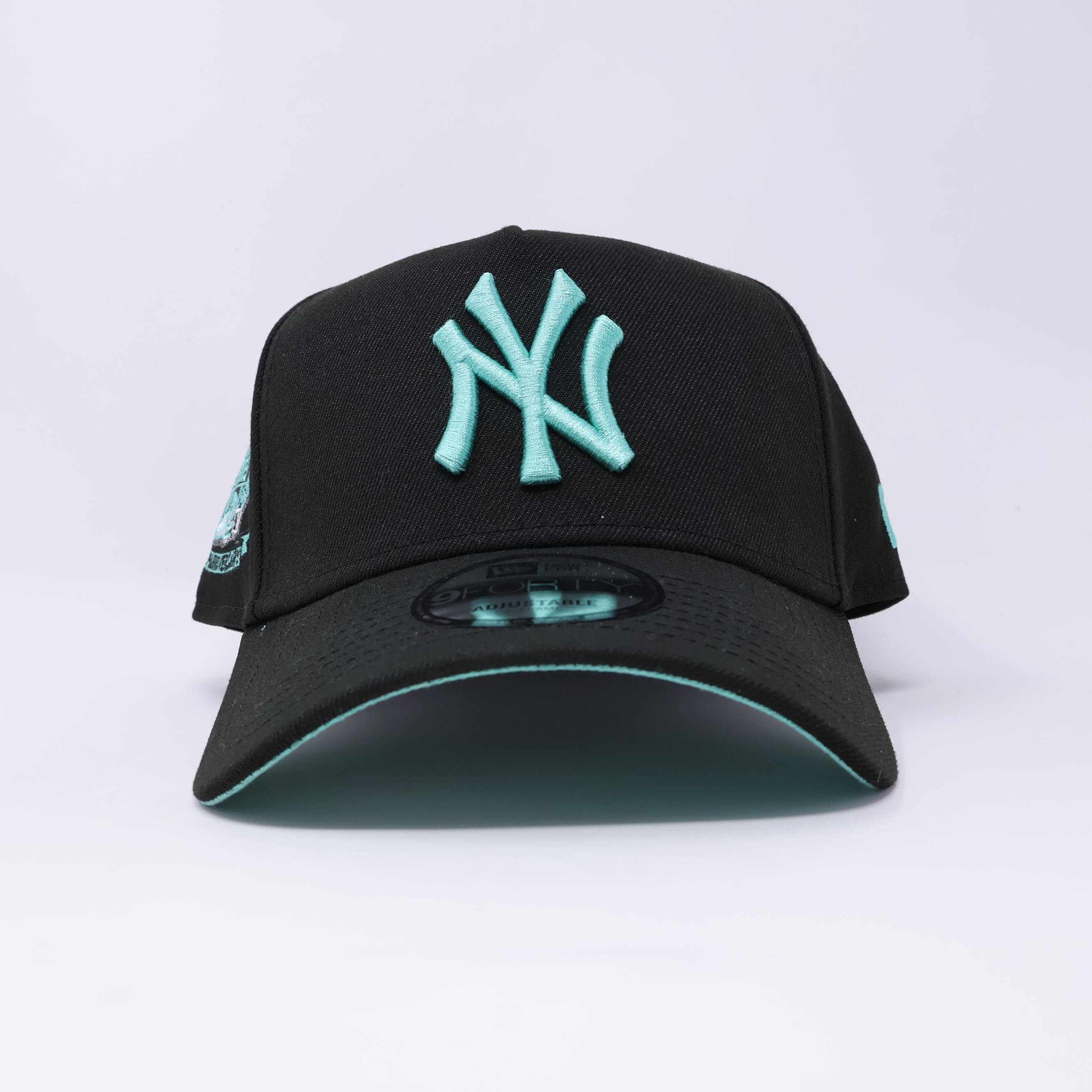 NWT Black New York Yankees Subway Series 9Forty A-Frame New Era Adjustable Snapback Hat 5 Panel