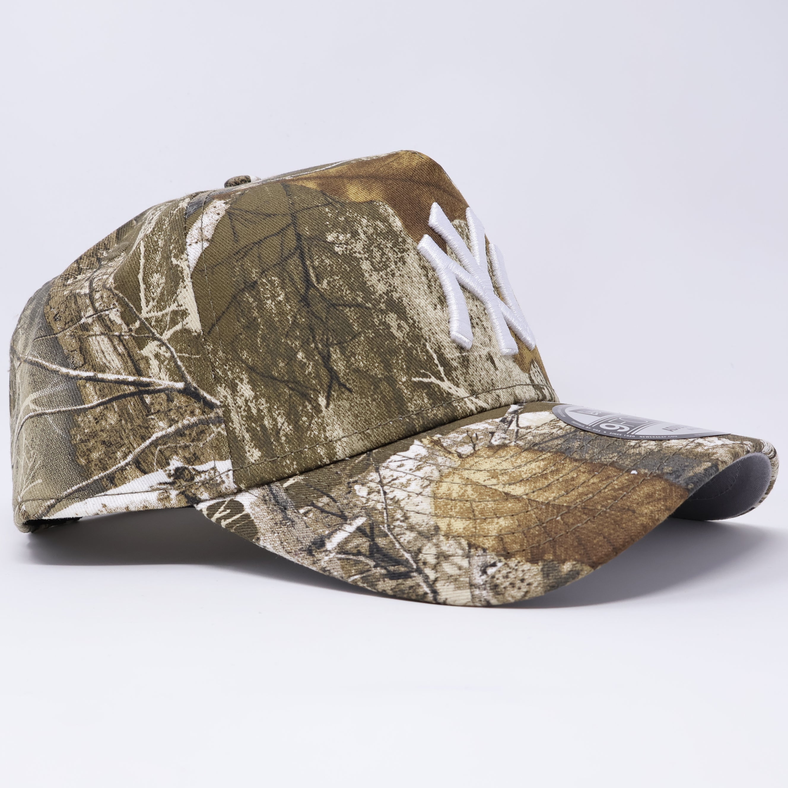 NWT Realtree New York Yankees Simple Clean 9Forty A-Frame New Era Adjustable Snapback Hat 5 Panel