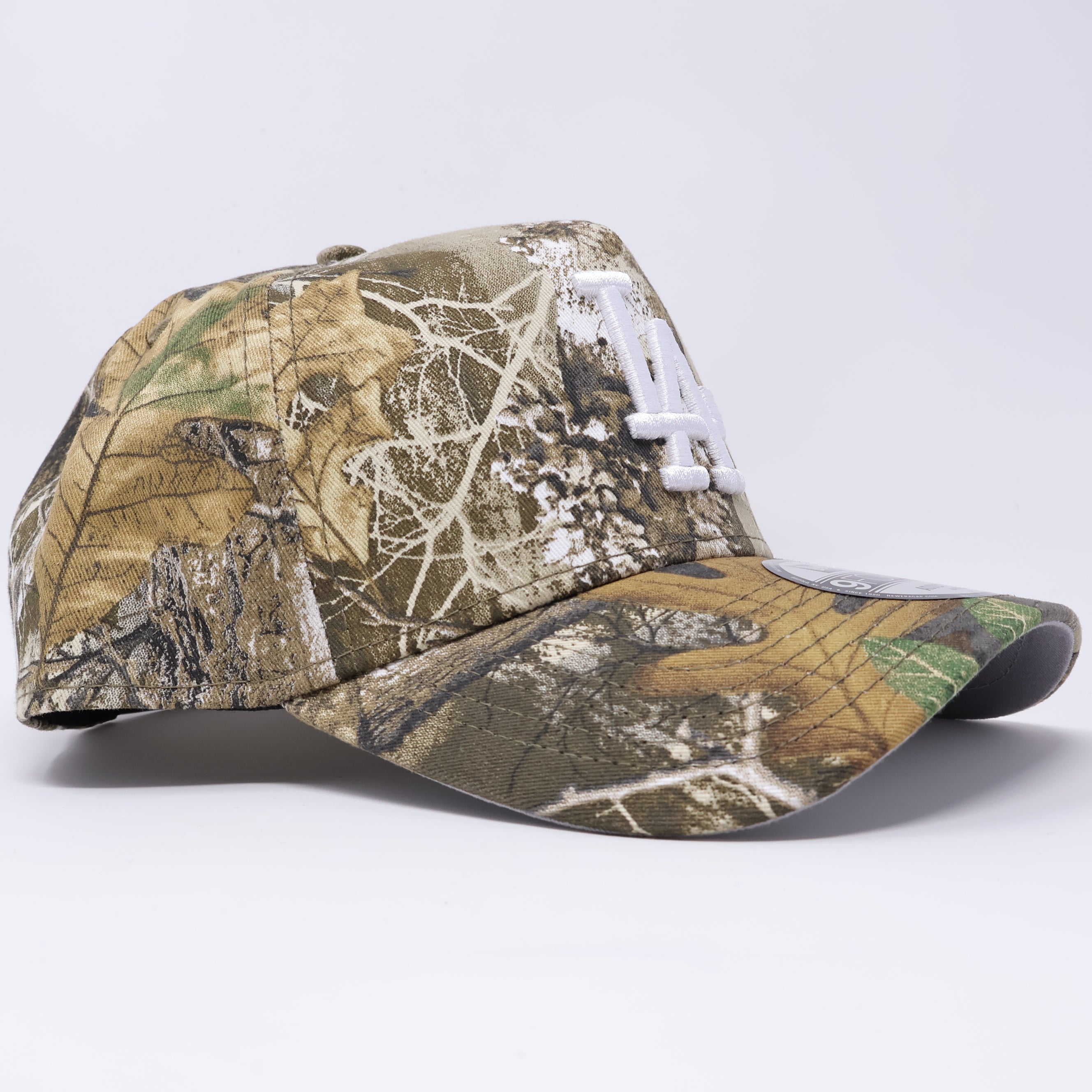 NWT Realtree Los Angeles Dodgers Simple Clean 9Forty A-Frame New Era Adjustable Snapback Hat 5 Panel
