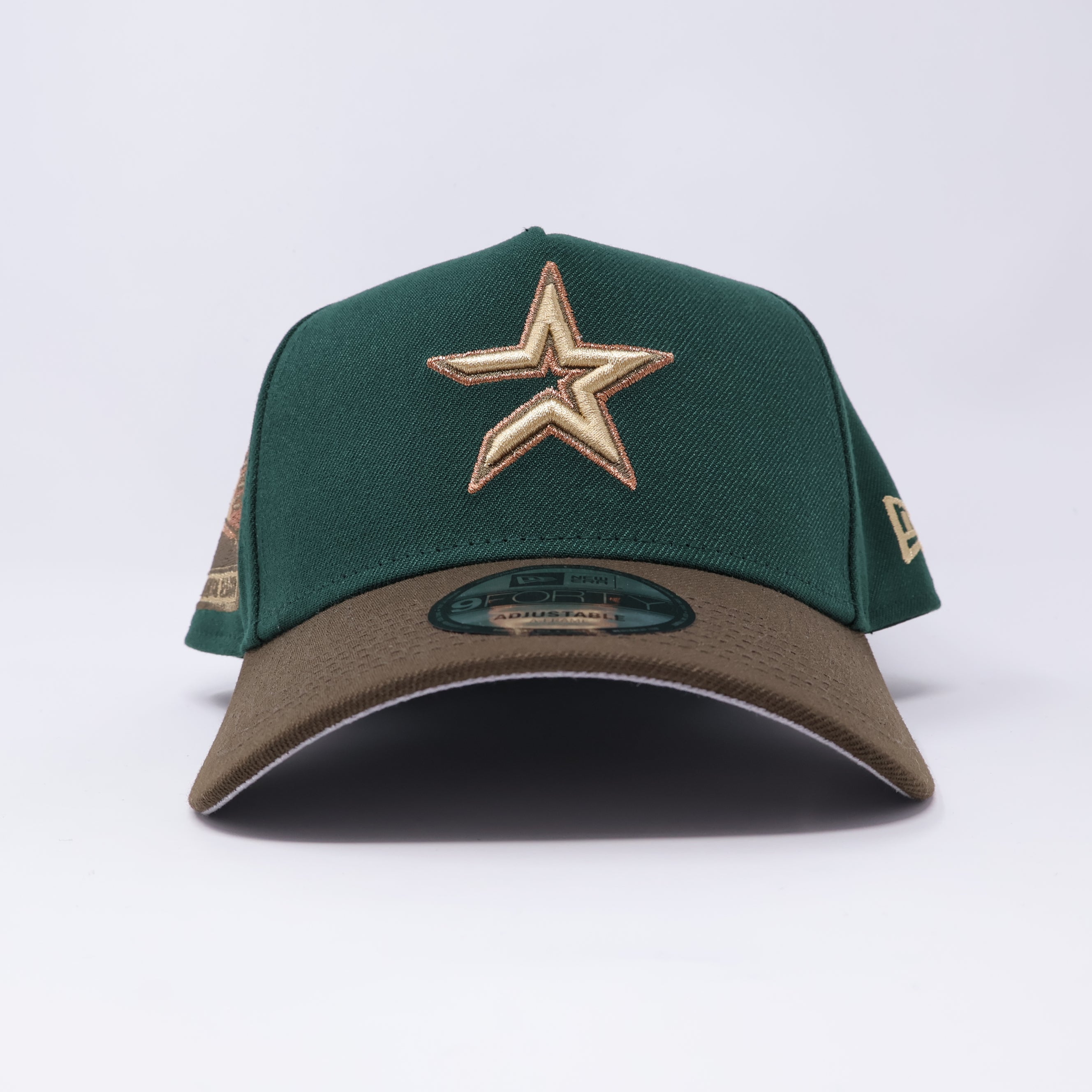 NWT Green Houston Astros 2000 Inaugural 9Forty A-Frame New Era Adjustable Snapback Hat 5 Panel