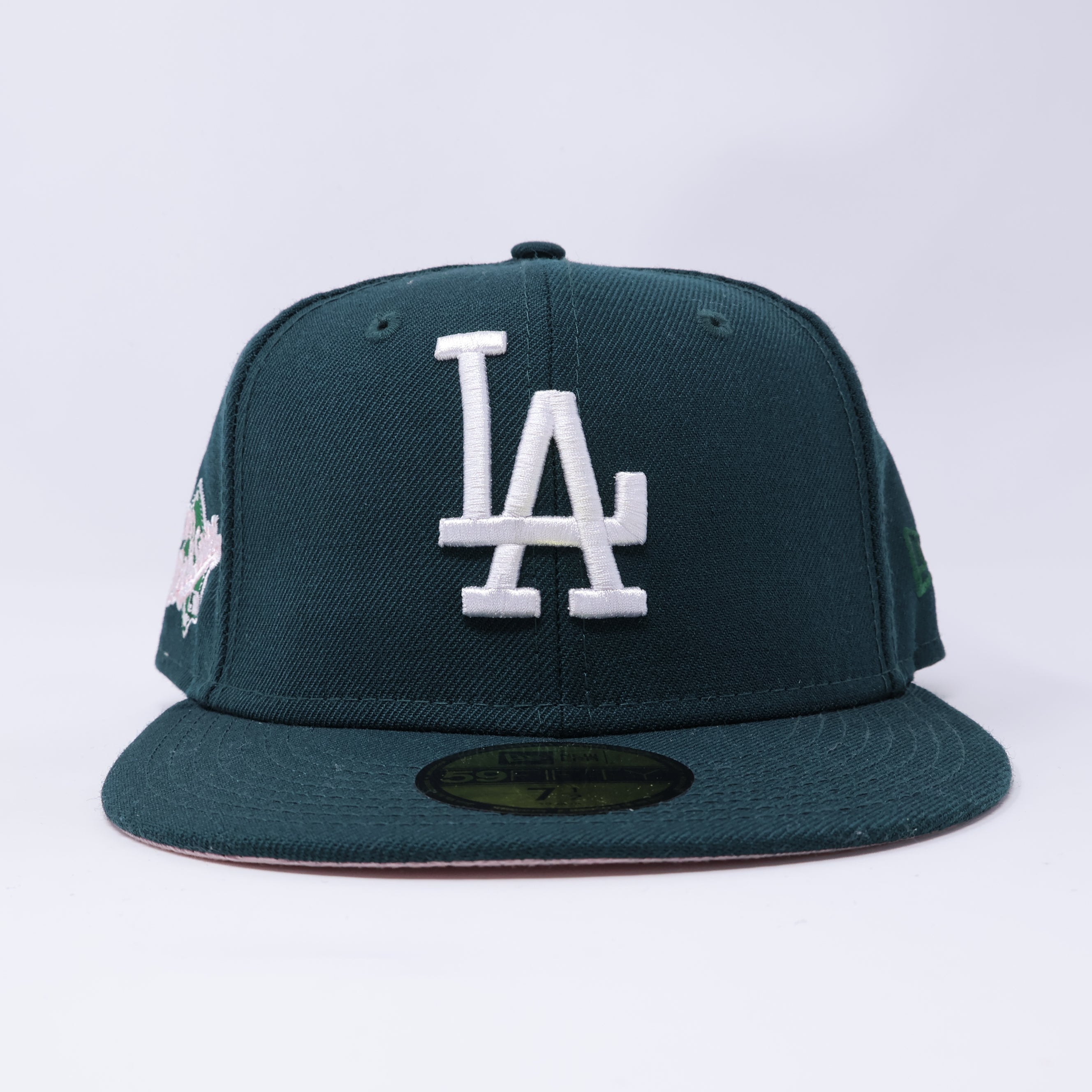 NWT 1/2 Green Los Angeles Dodgers 1988 World Series 59fifty New Era Fitted Hat Cap