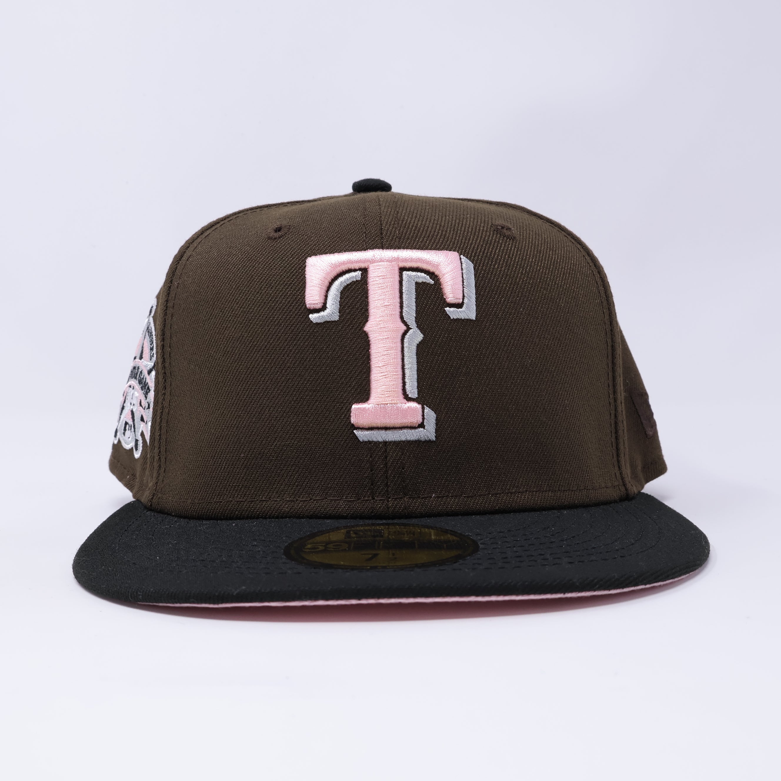 NWT 1/2 Brown Dallas Texas Rangers 1995 All Star Game 59fifty New Era Fitted Hat Cap