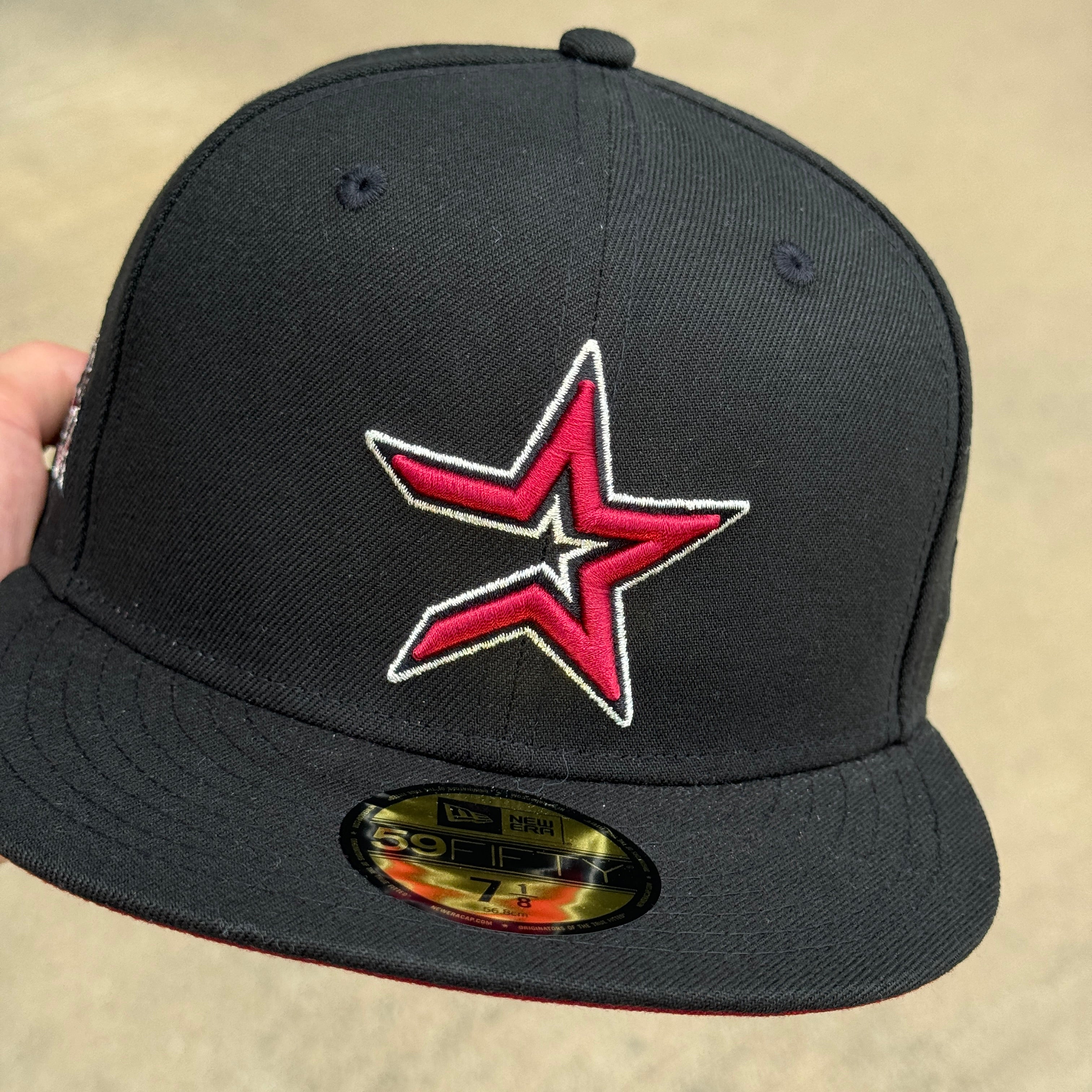 Houston Astros New Era Fitted 59fifty Sangria Lids Exclusive orders Size 7 1/8