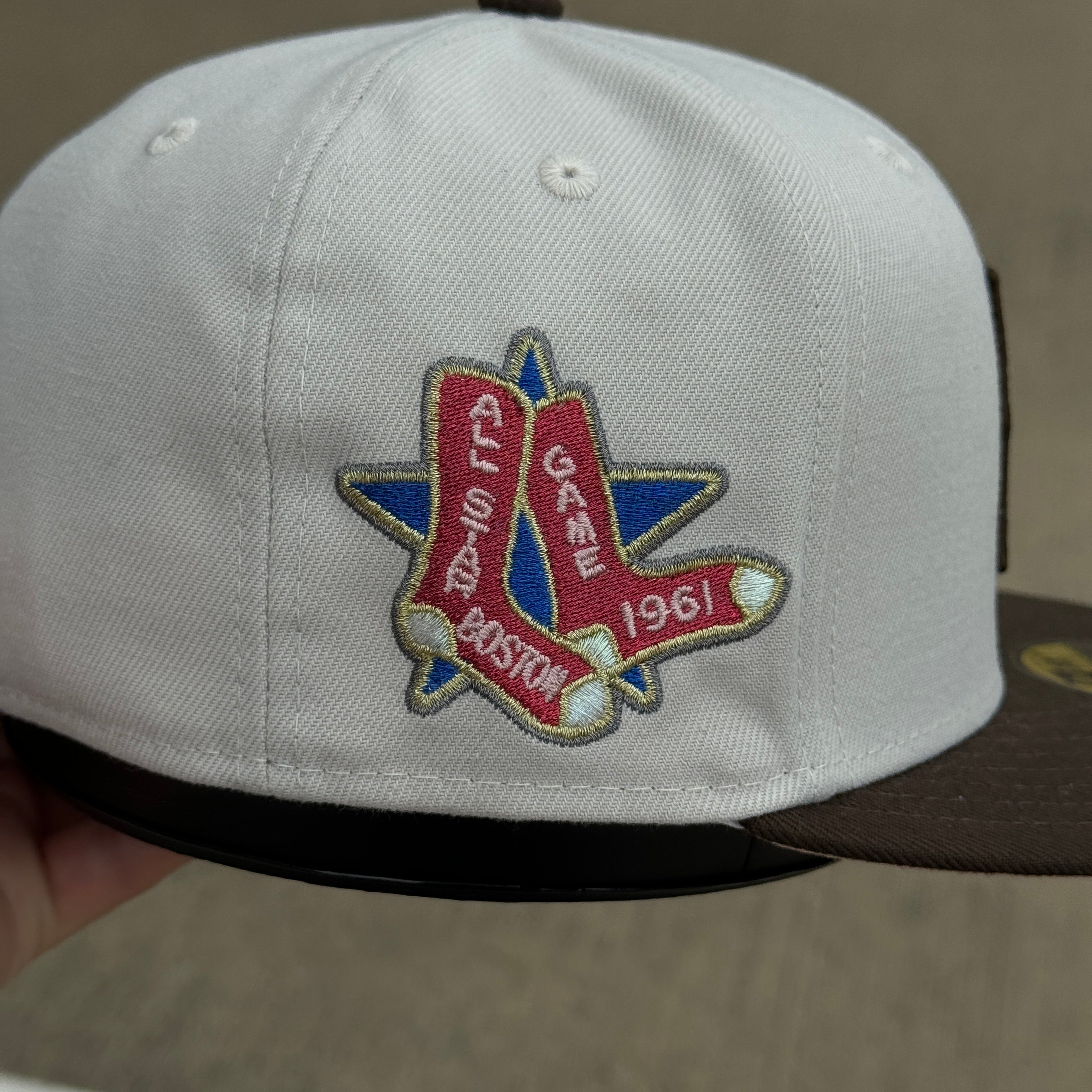 BOSTON RED SOX 1961 hotsell ALL STAR GAME RUST ORANGE BRIM NEW ERA FITTED HAT