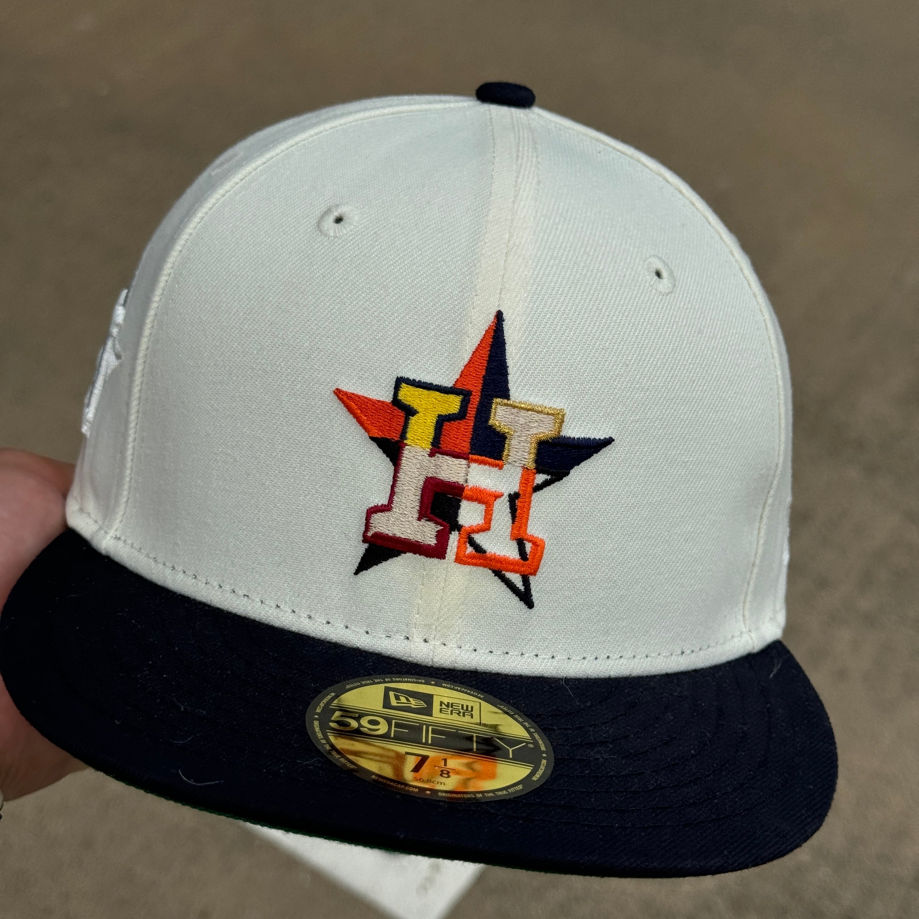 Houston Astros 2011 World Series Sunrise Gradient 7 1/8 top New Era Fitted Hat