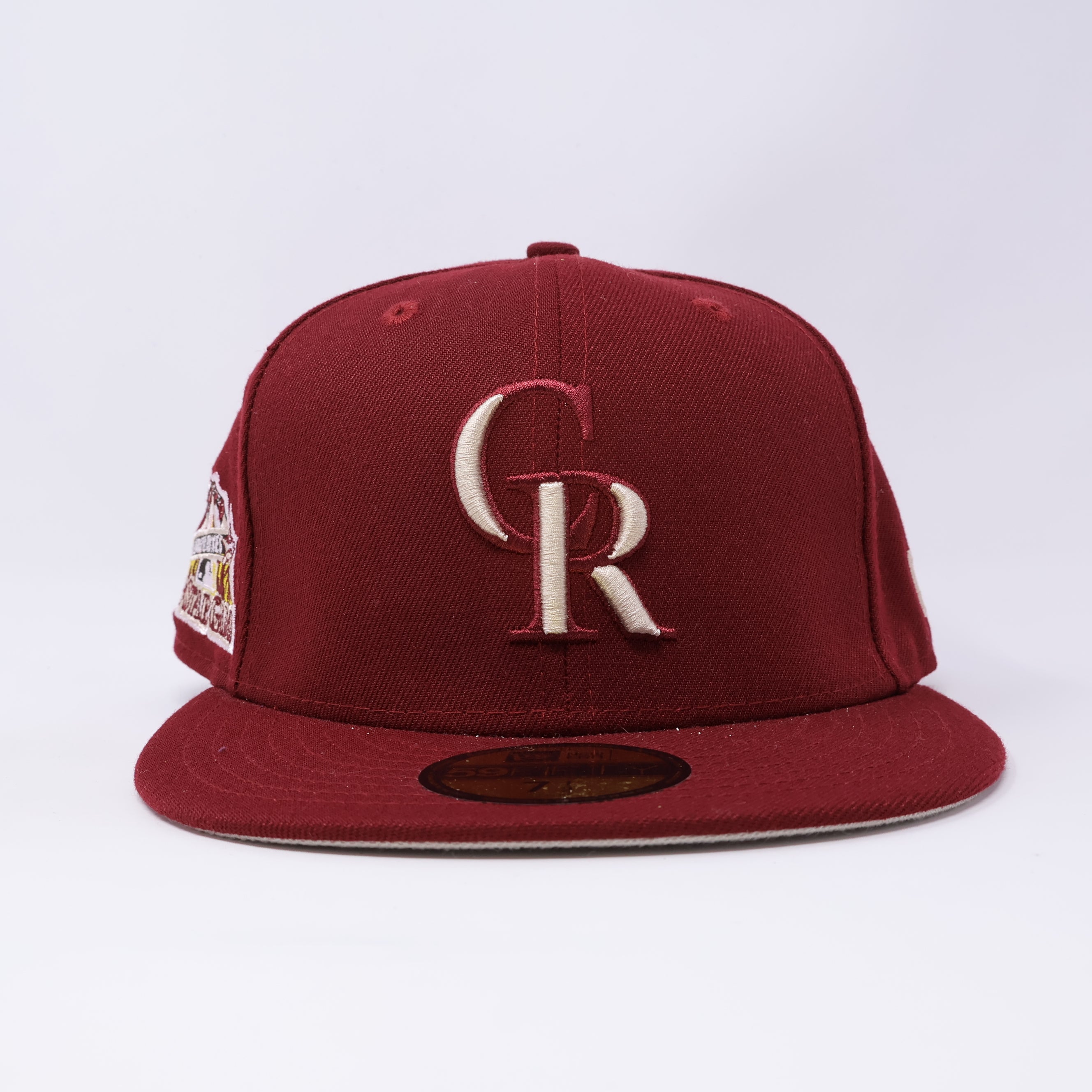 7 1/2 NEW Maroon Colorado Rockies All Star Game 59fifty New Era Fitted Cap Hat