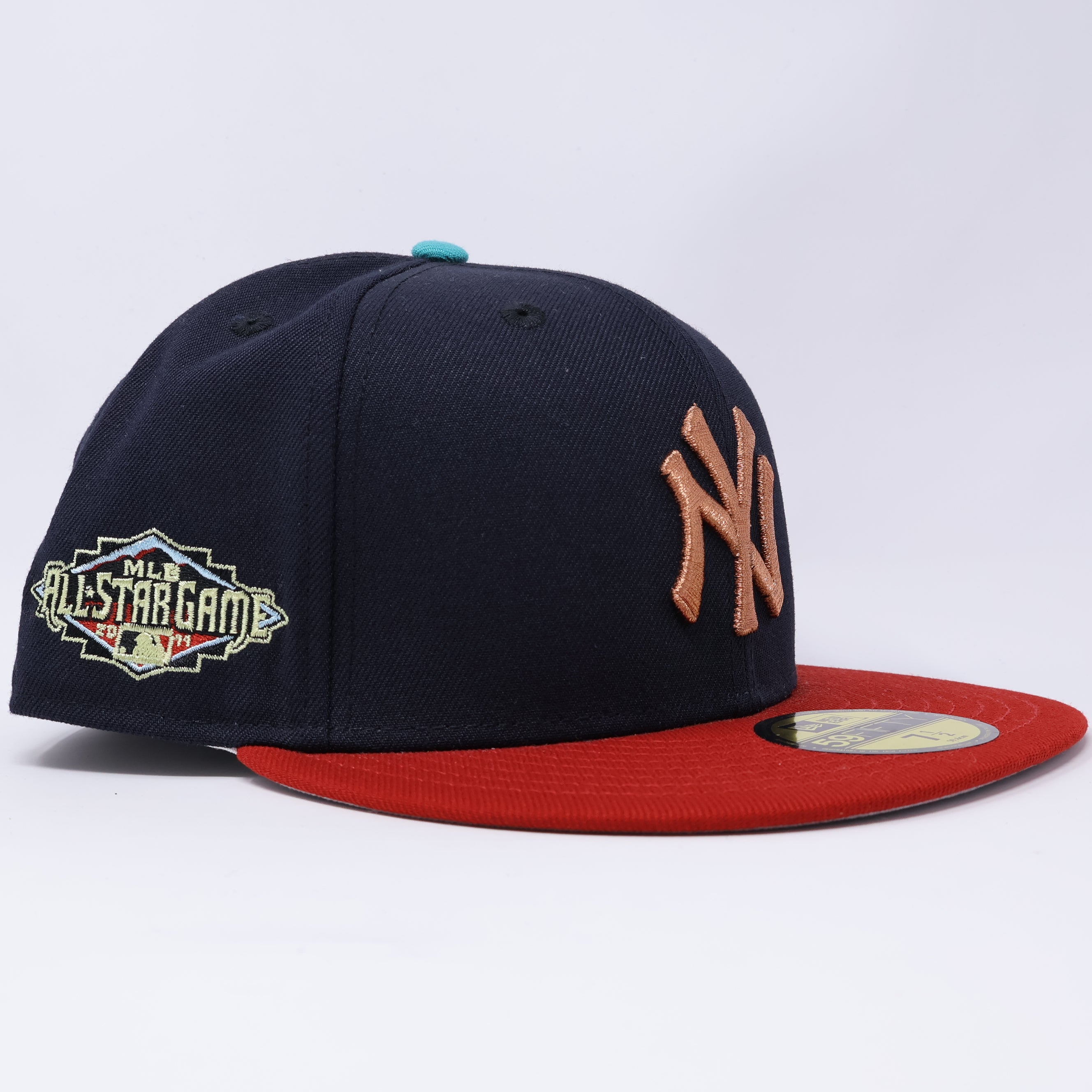 NWT 1/2 Navy New York Yankees 2011 All Star Game 59fifty New Era Fitted Hat Cap