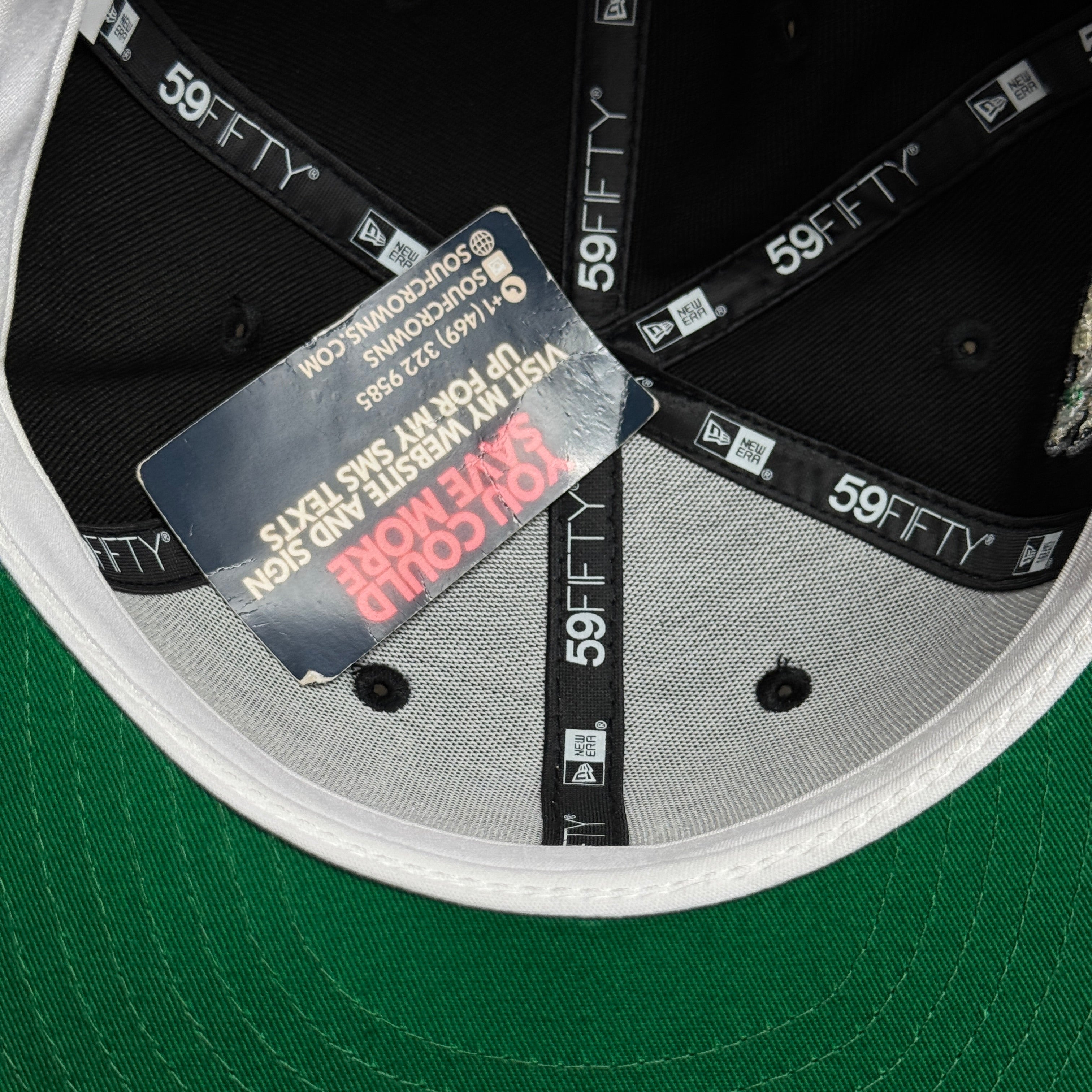 NWT 1/4 Black Black Manitoba Moose AHL 59fifty New Era Fitted Hat Cap