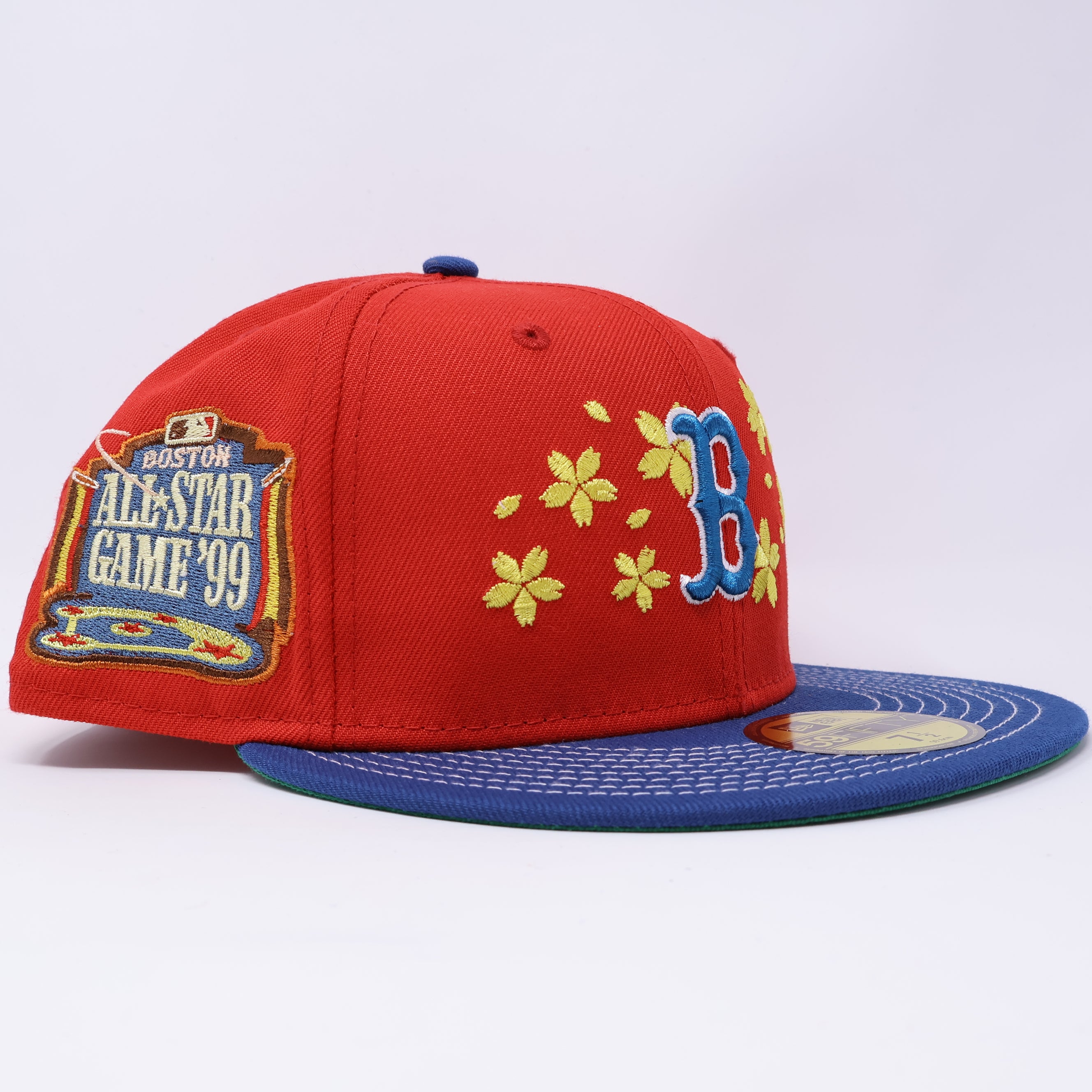 NWT 1/2 Red Boston Red Sox All Star Game '99 59fifty New Era Fitted Hat Cap