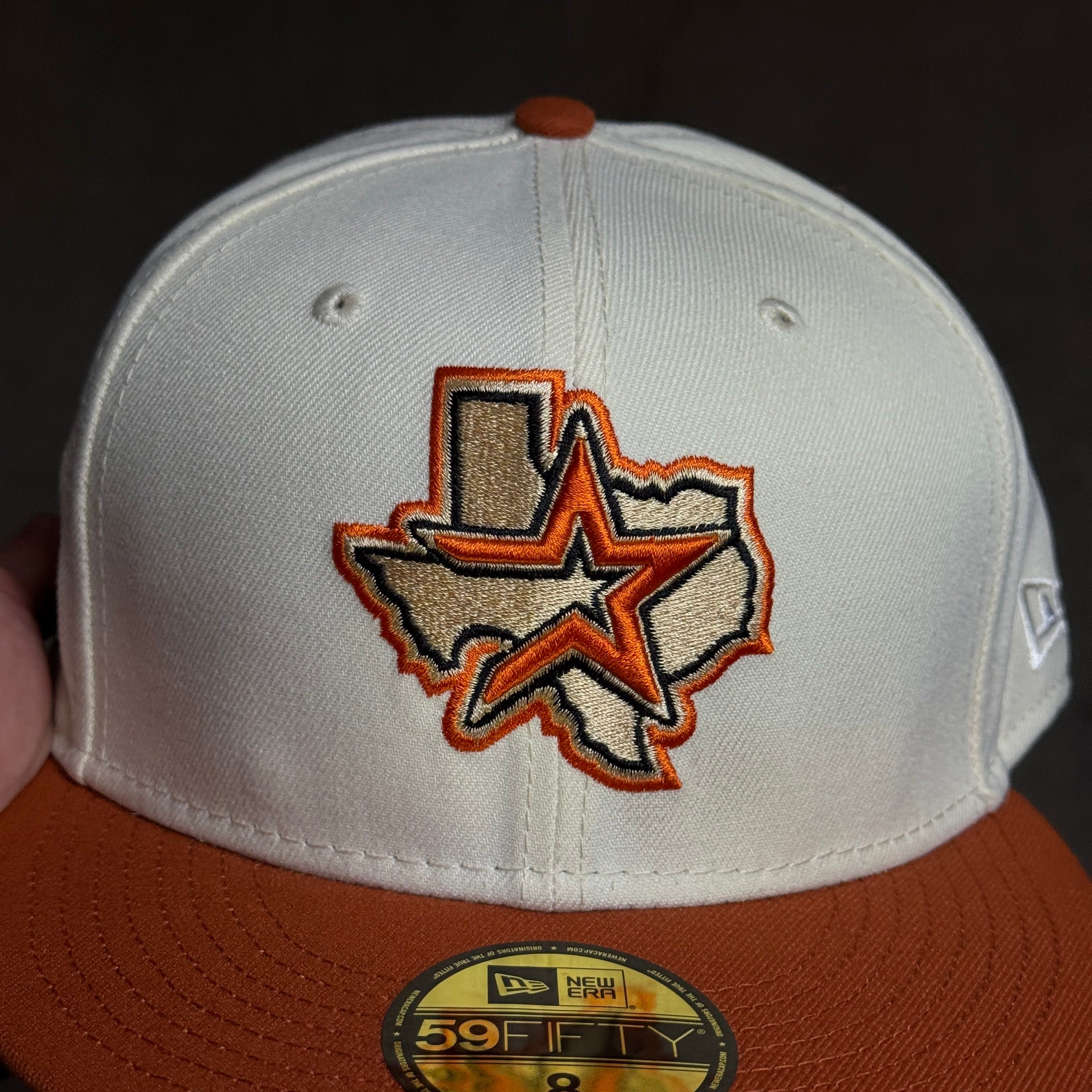 NWT 8 Chrome Houston Astros 45th Anniversary 59fifty New Era Fitted Hat Cap