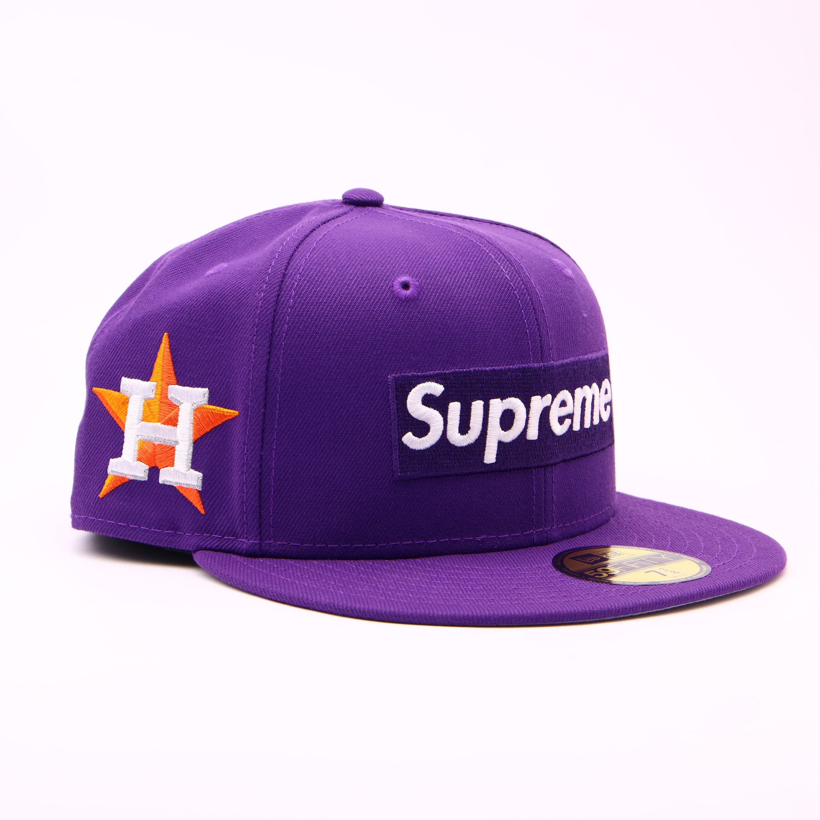 NWT Purple Houston Astros Supreme 59fifty New Era Fitted Hat Cap
