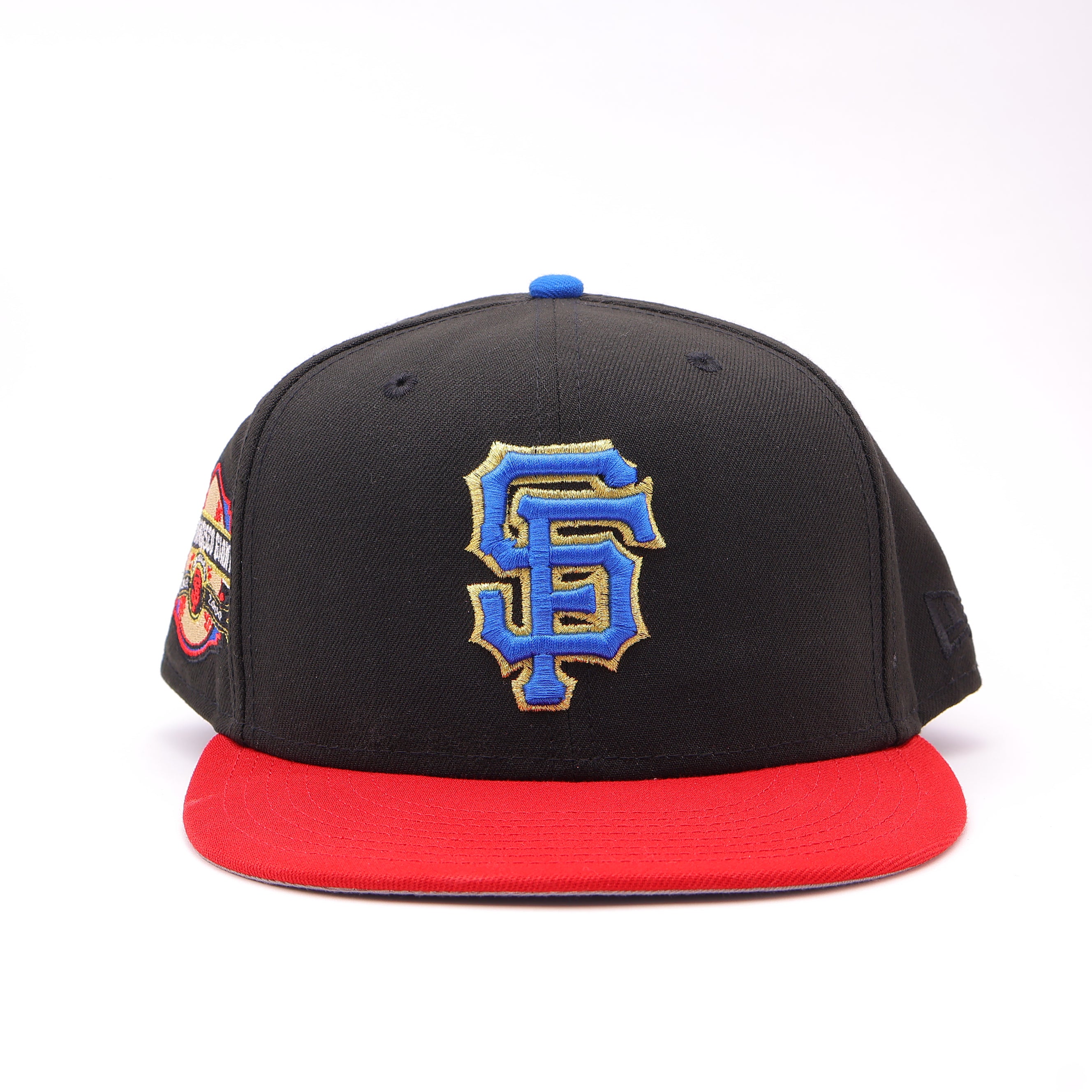USED 8 Black San Francisco Giants Year 2000 59fifty New Era Fitted Hat Cap