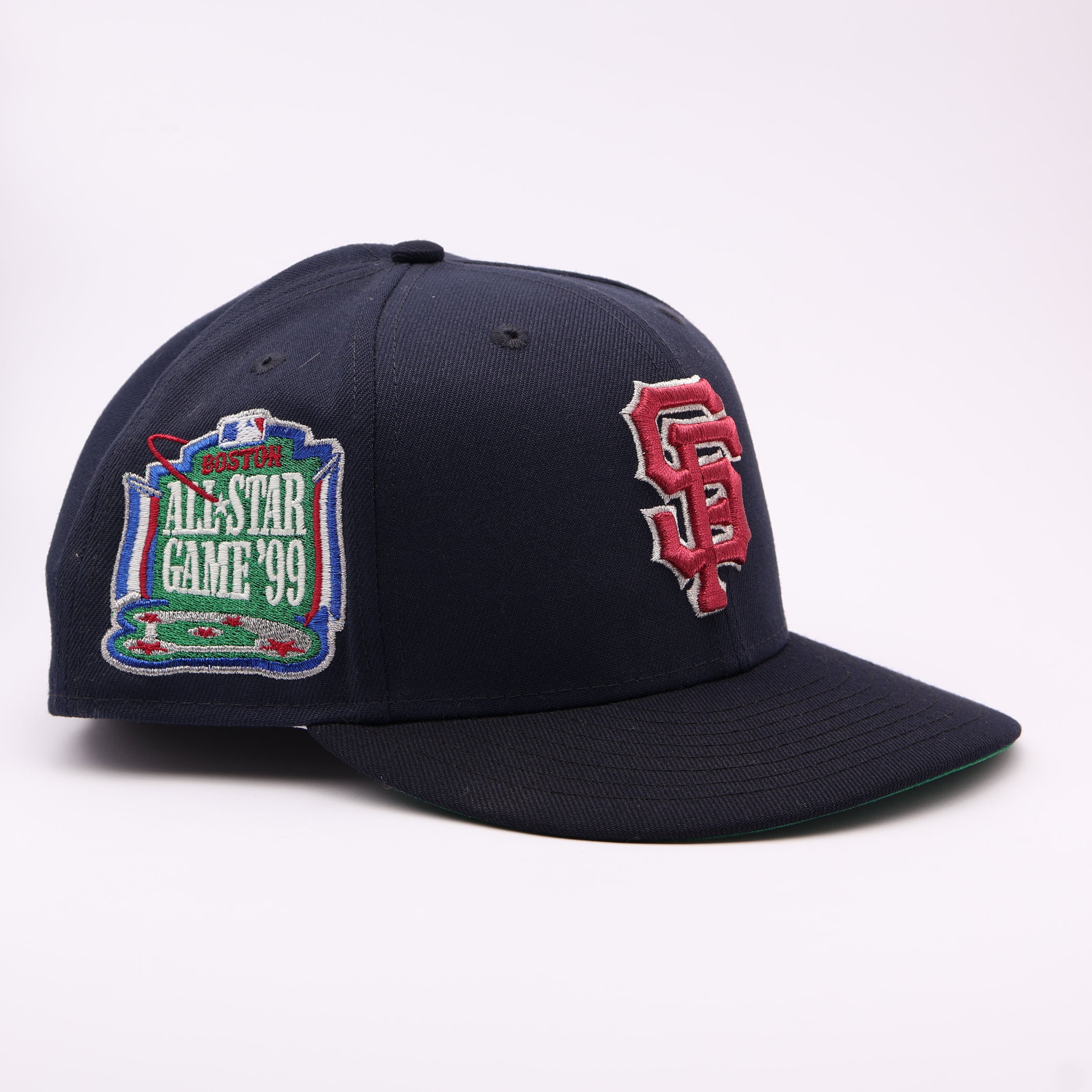 USED 8 Navy San Francisco Giants 1999 All Star Game 59fifty New Era Fitted Hat Cap