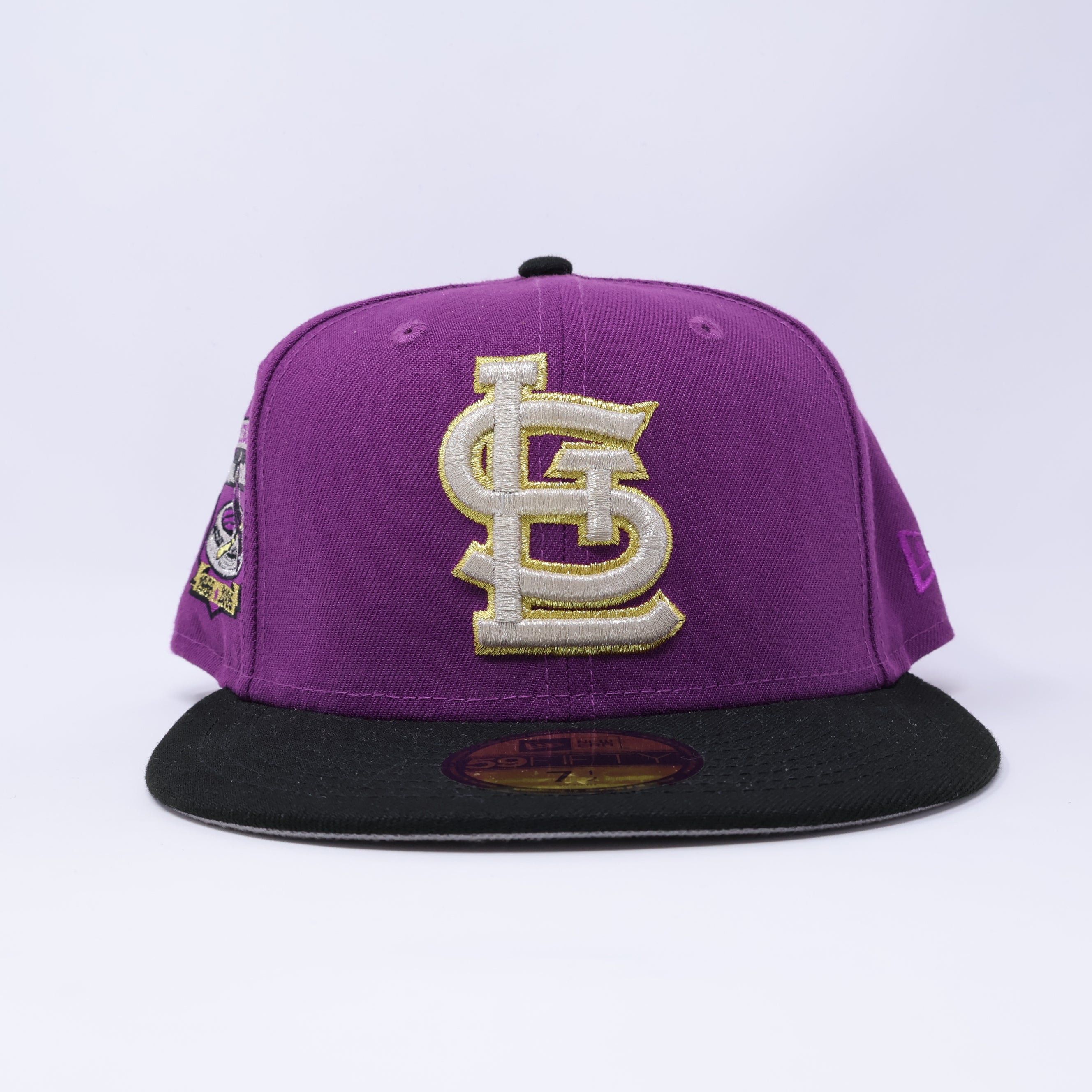 NWT 1/2 Purple St. Louis Cardinals Final Season 59fifty New Era Fitted Hat Cap