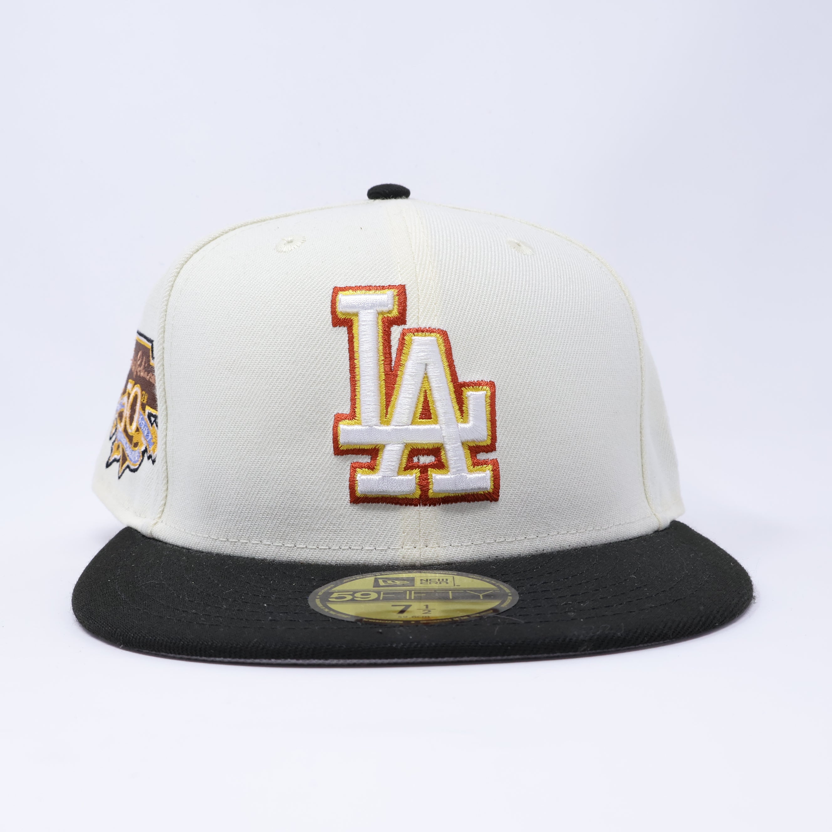 NEW Chrome Los Angeles Dodgers 50th Jackie Robinson 59fifty New Era Fitted Hat Cap