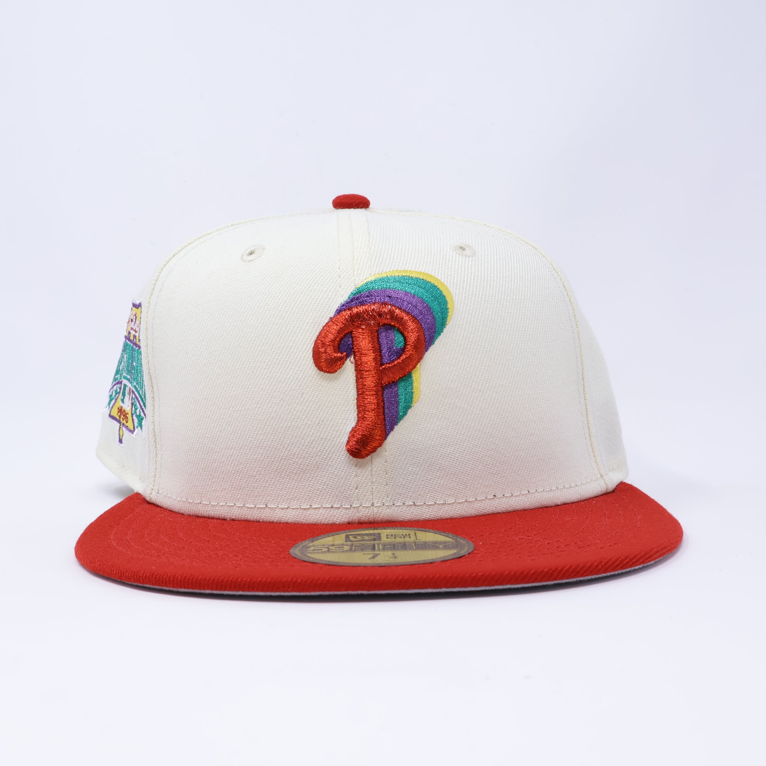 NWT 1/4 Chrome Philadelphia 1996 All Star Game 59fifty New Era Fitted Hat Cap