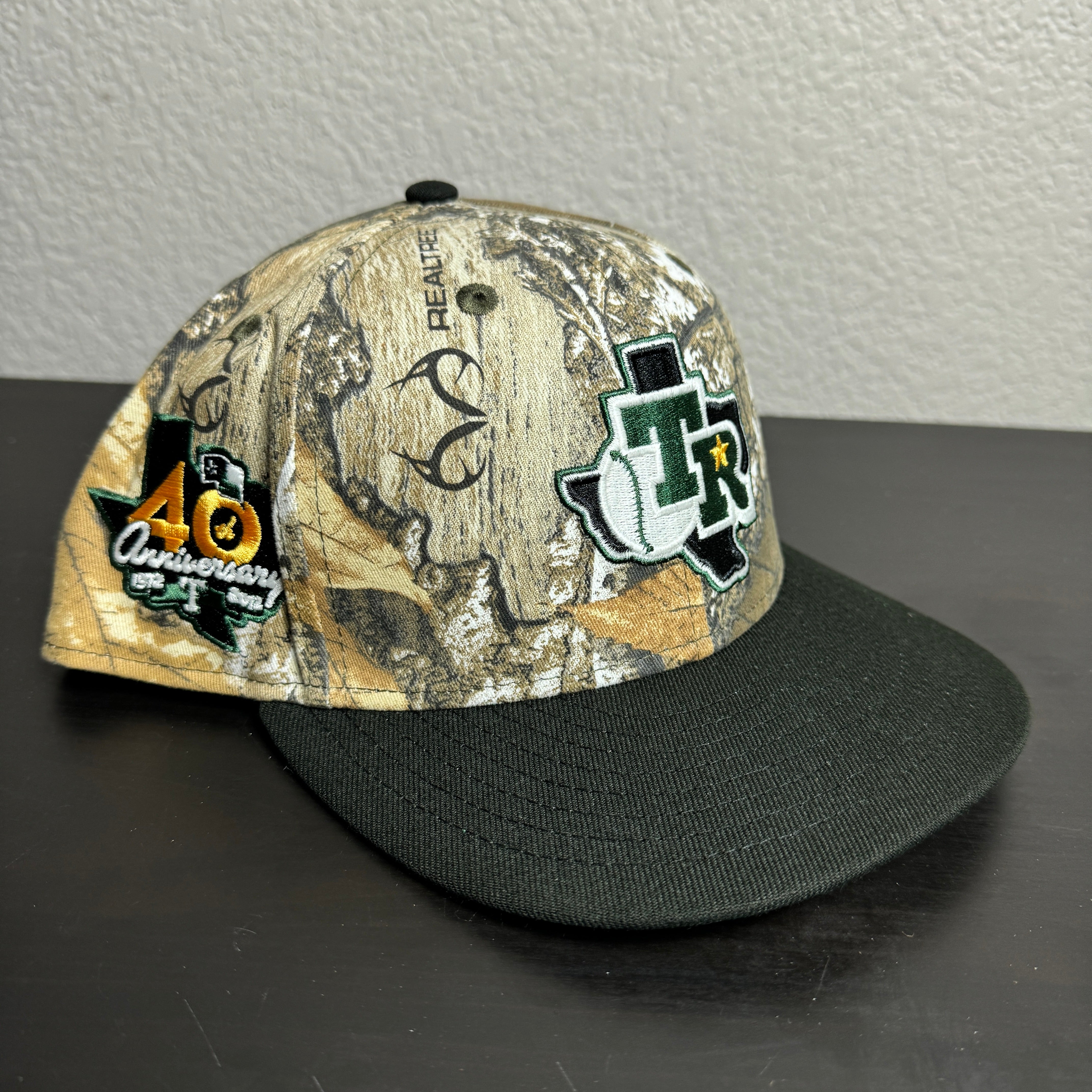 AT&T 5/8 Texas Rangers Camo Realtree Dome 40th Anniv