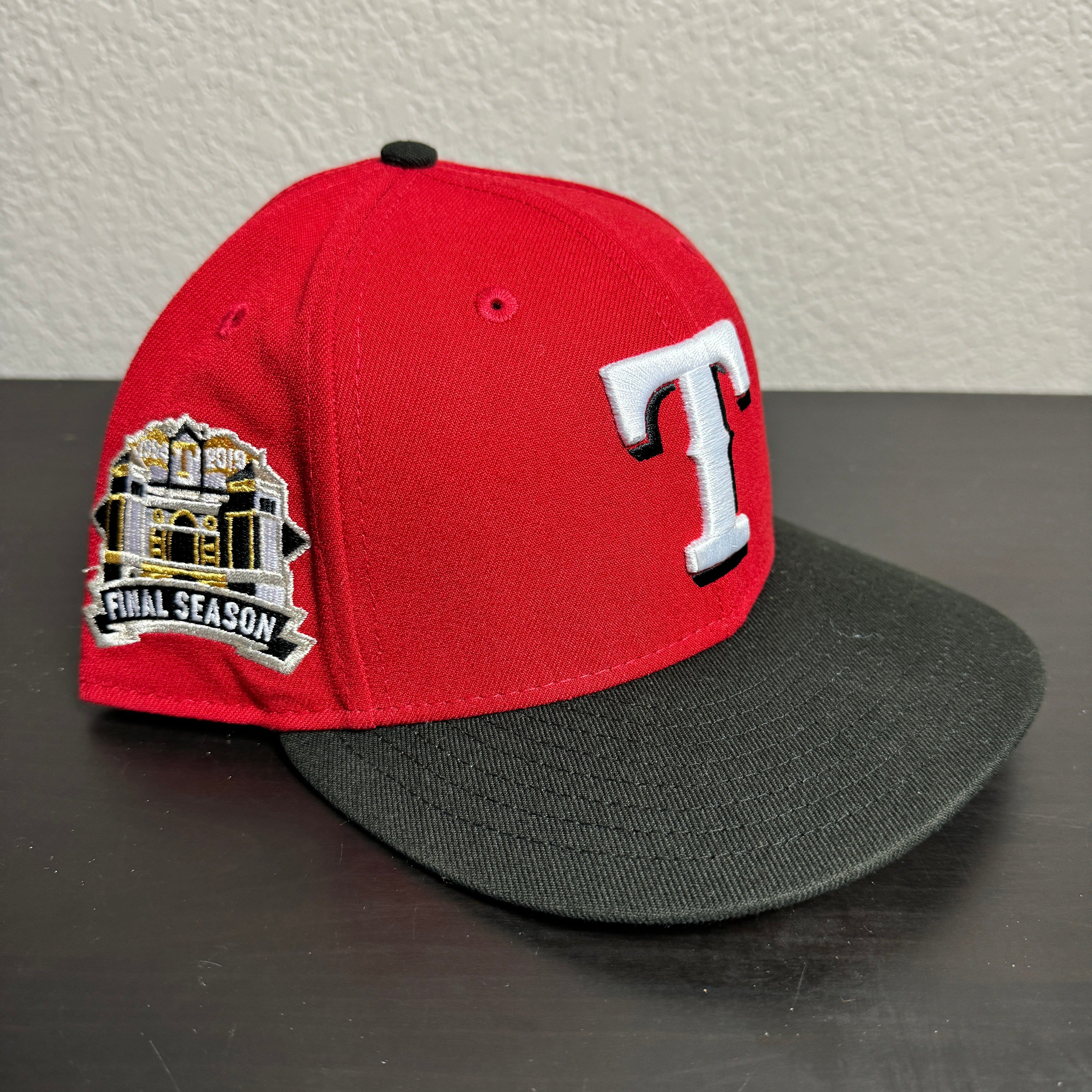 AT&T 5/8 Texas Rangers Red T Logo Final Season