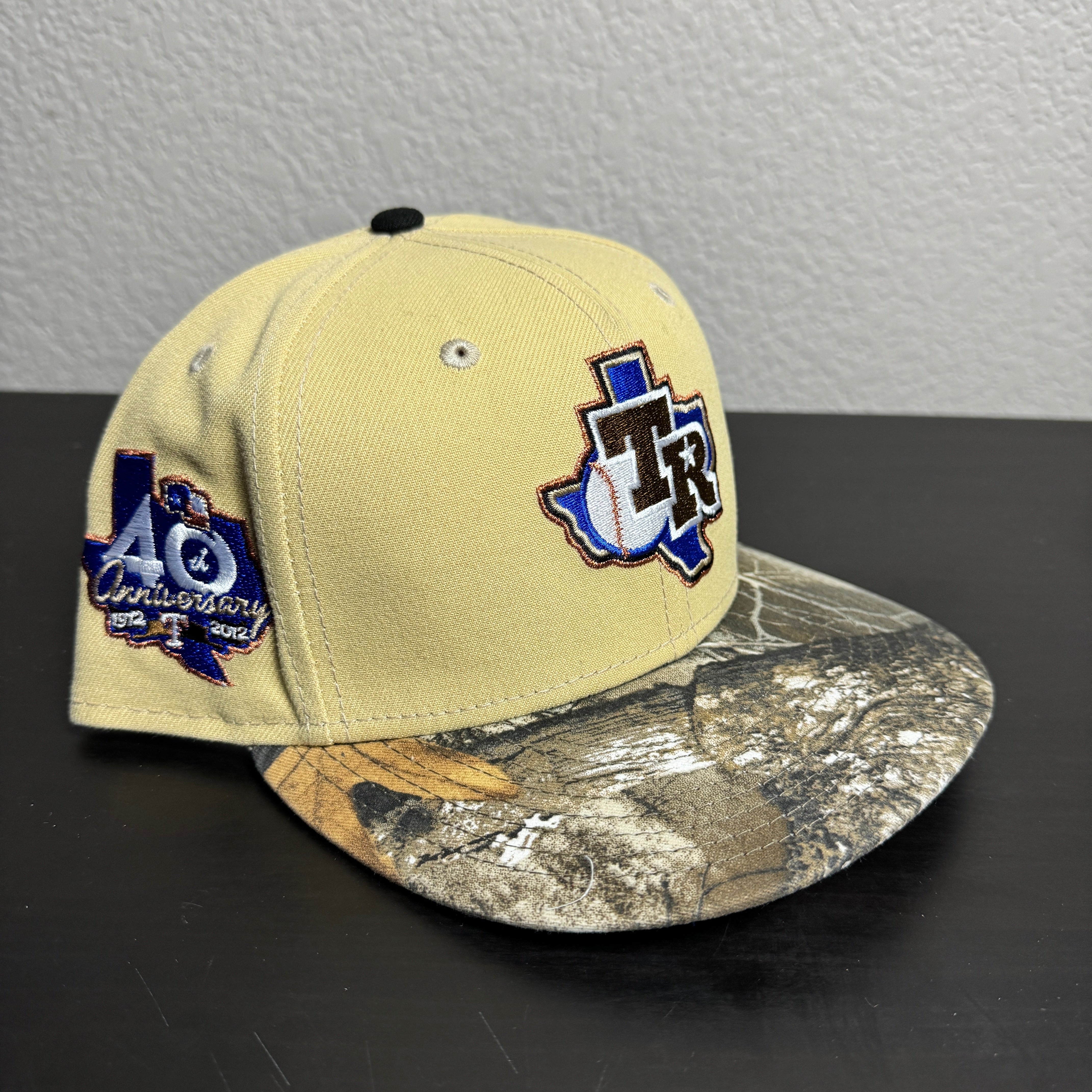 AT&T 5/8 Texas Rangers Camo Brim TR TX STate