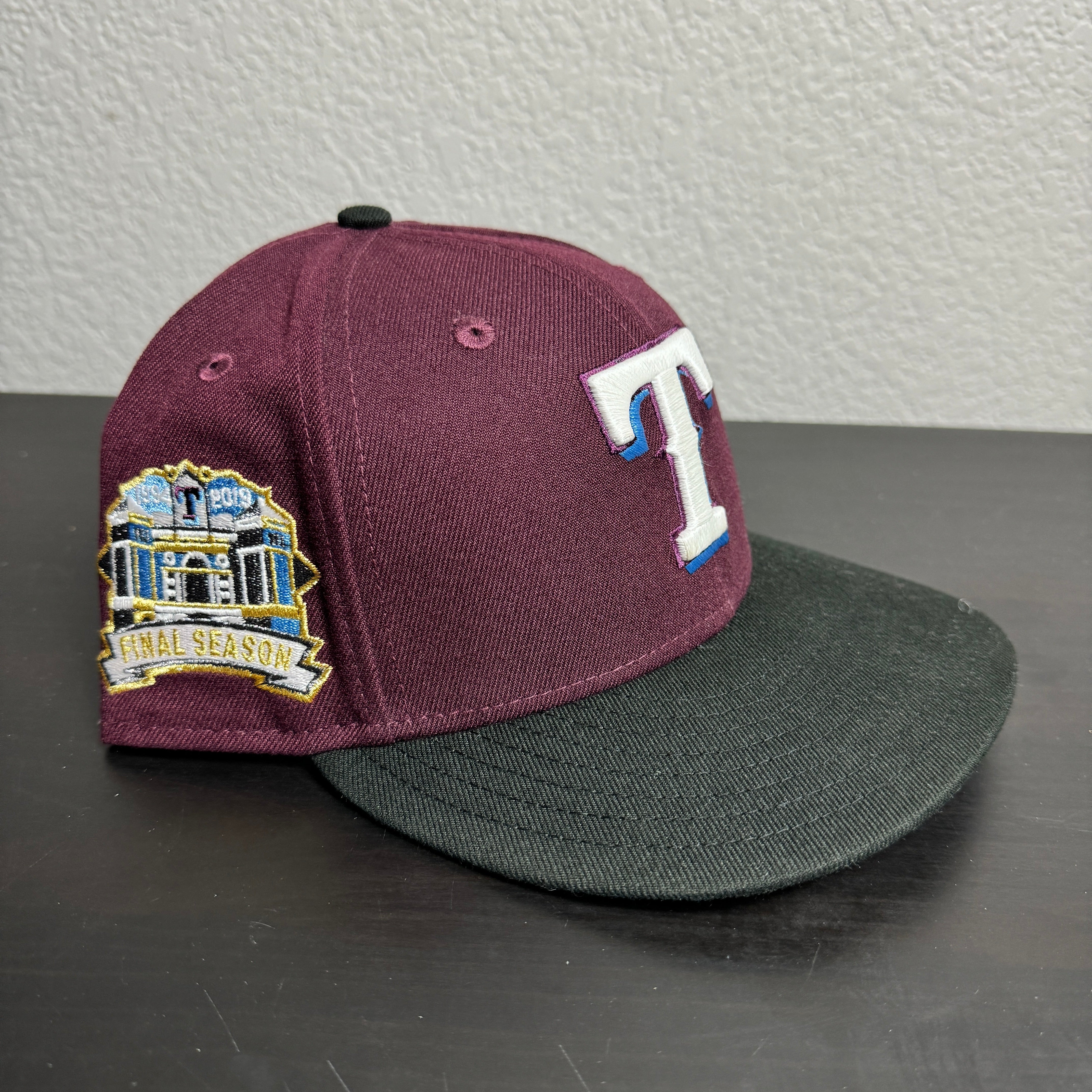 AT&T 5/8 Texas Rangers Burgundy Black Final Season