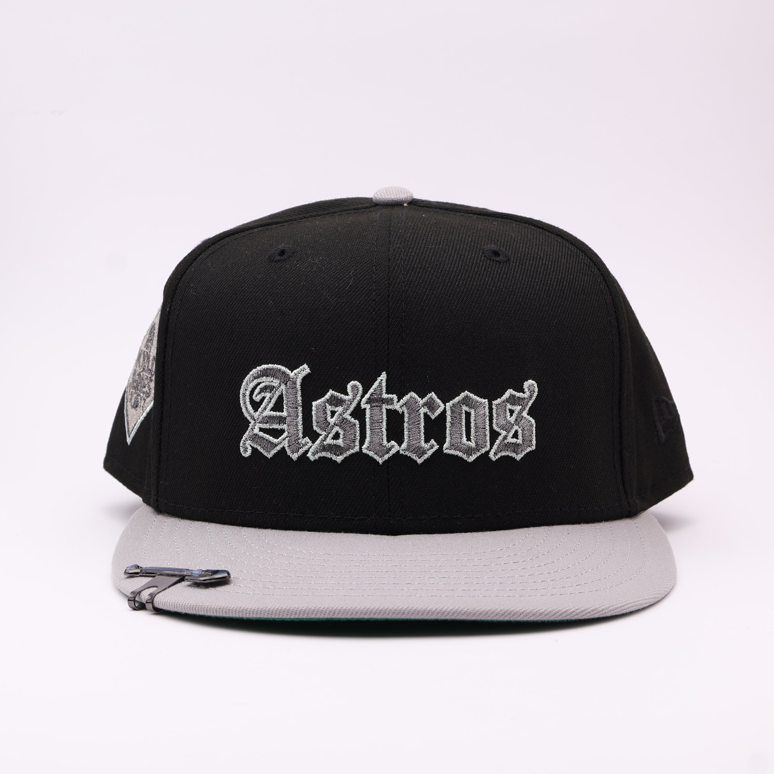 USED 8 Black Houston Astros 2017 World Series 59fifty New Era Fitted Hat Cap