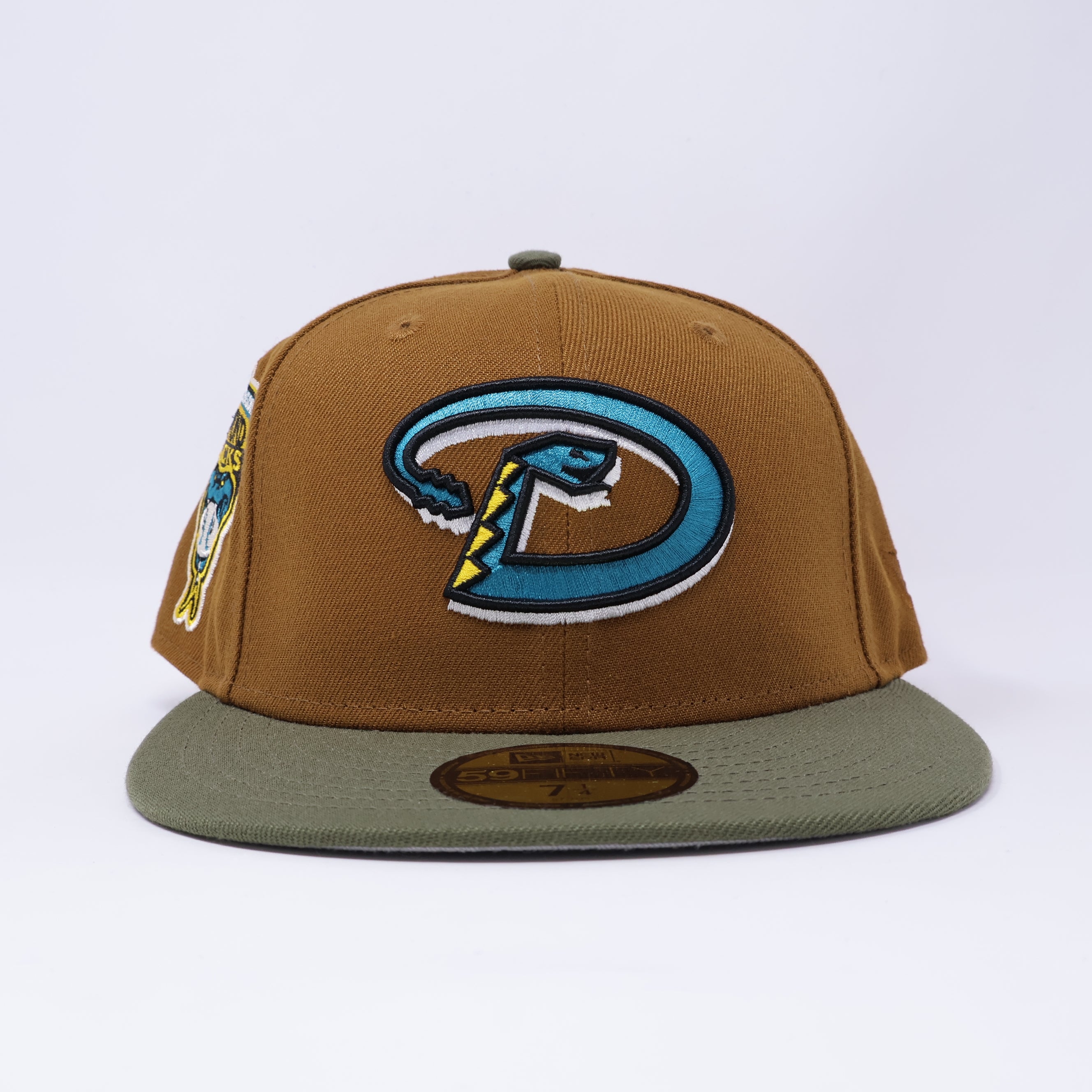 Bronze Arizona Diamondbacks 1998 Inaugural Season 59fifty New Era Fitted Hat Cap