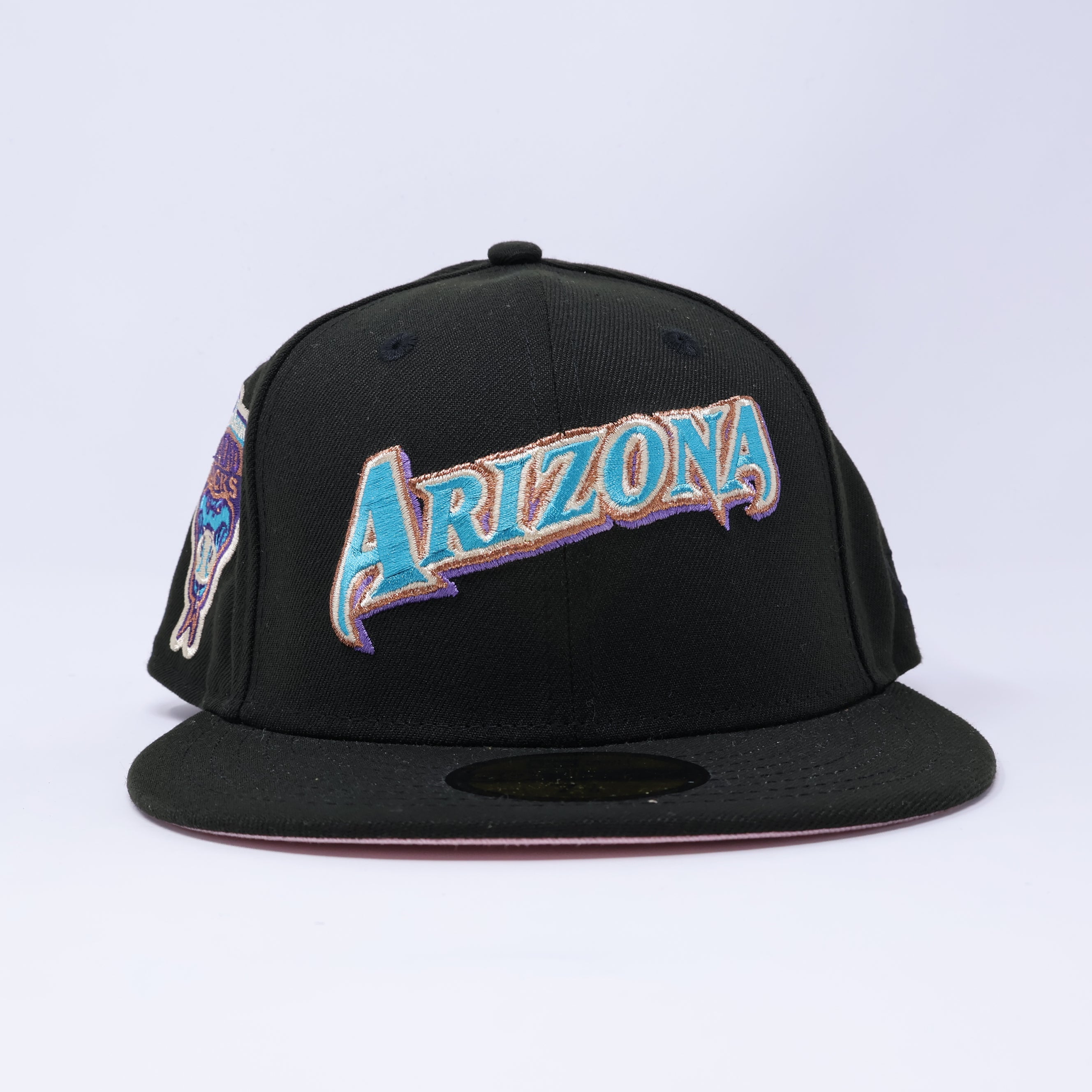 NWT 1/8 Black Arziona Diamondbacks 1998 Inaugural Season 59fifty New Era Fitted Hat Cap