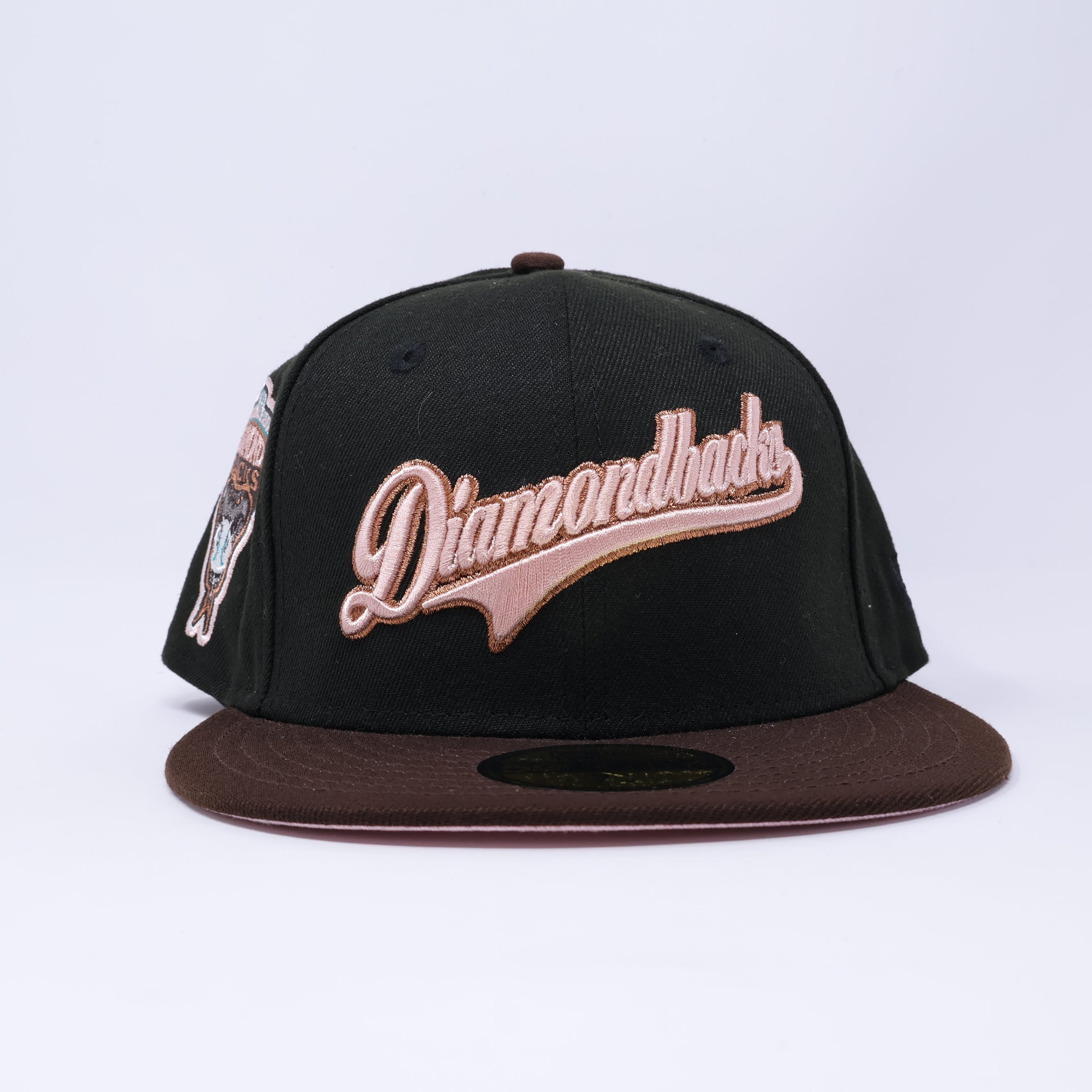 NWT 1/8 Black Arizona Diamondbacks 1998 Inaugural Diamondbacks 59fifty New Era Fitted Hat Cap