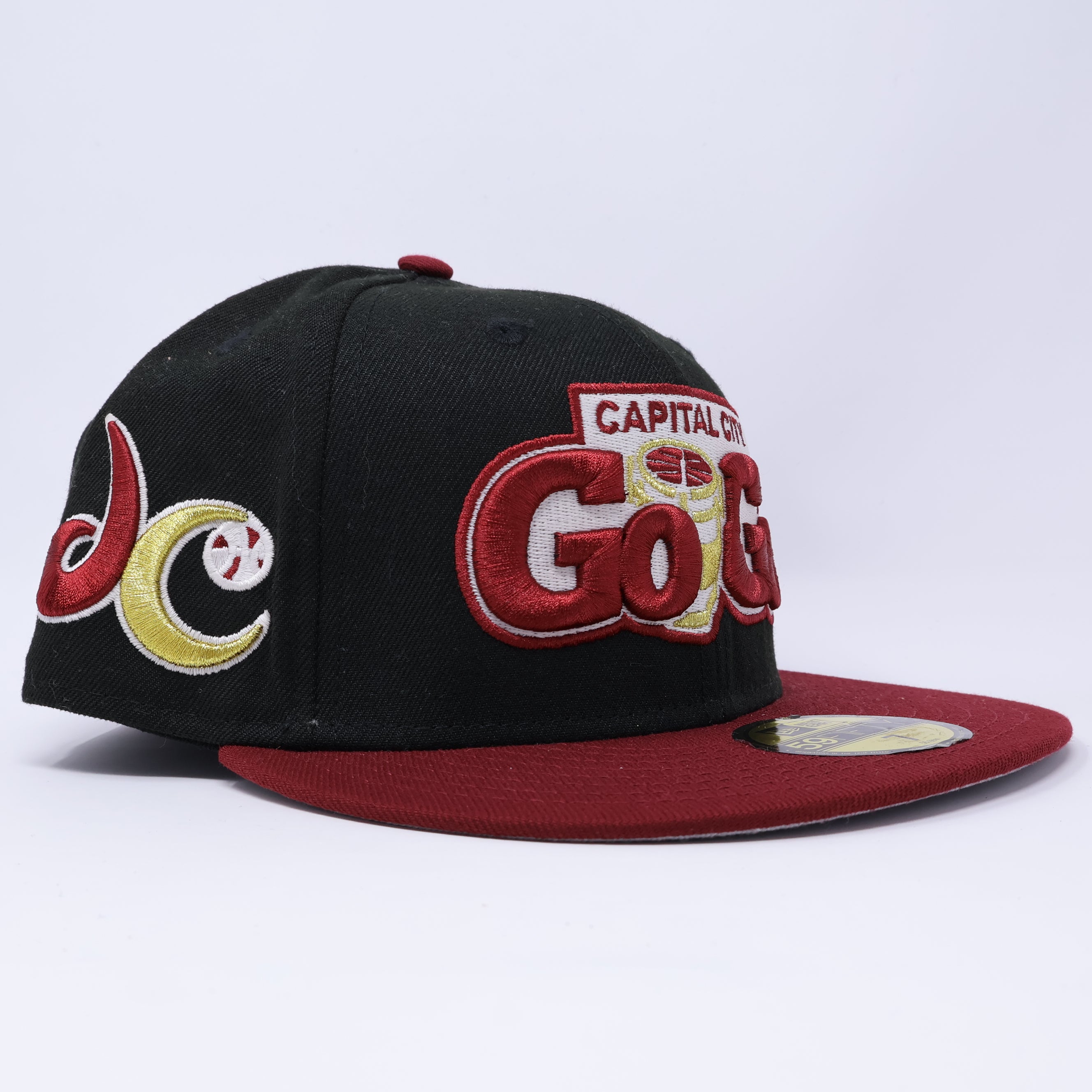 NEW 7 Black Capital City Go Go G League 59fifty New Era Fitted Hat Cap