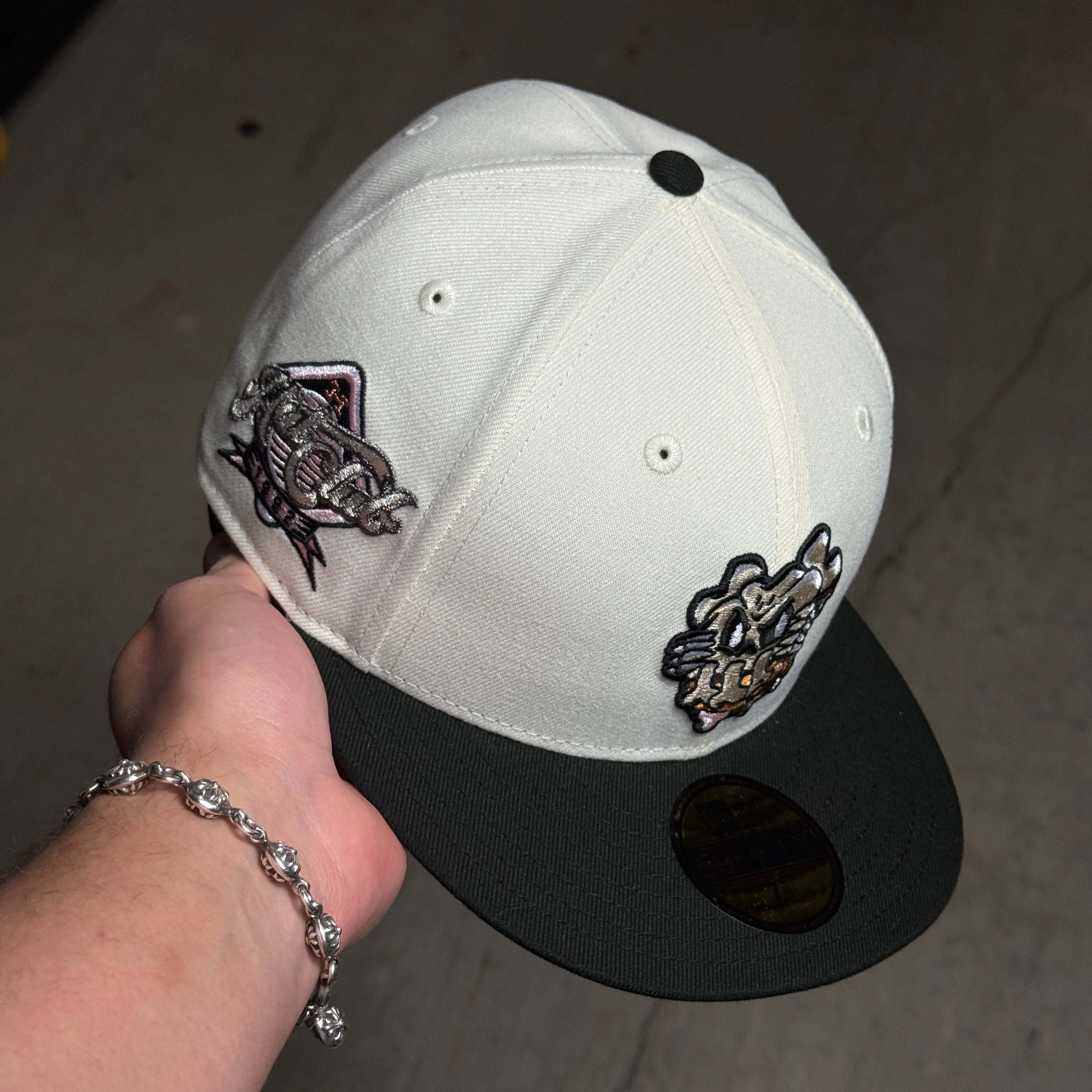 NWT 1/4 Chrome Hatclub Since 1992 59fifty New Era Fitted Hat Cap