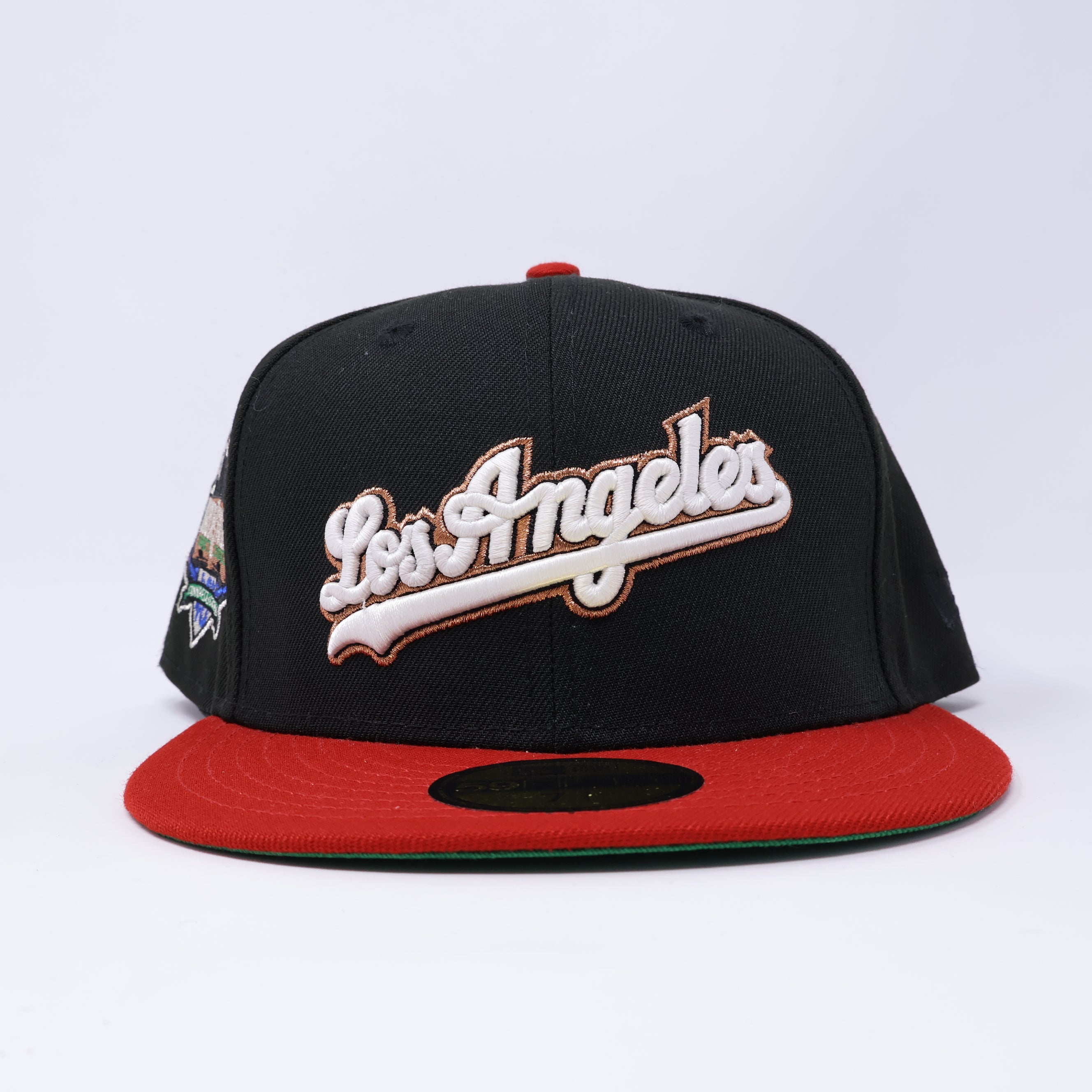 NWT 3/4 Black Los Angeles Dodgers 40th Anniversary 59fifty New Era Fitted Hat Cap