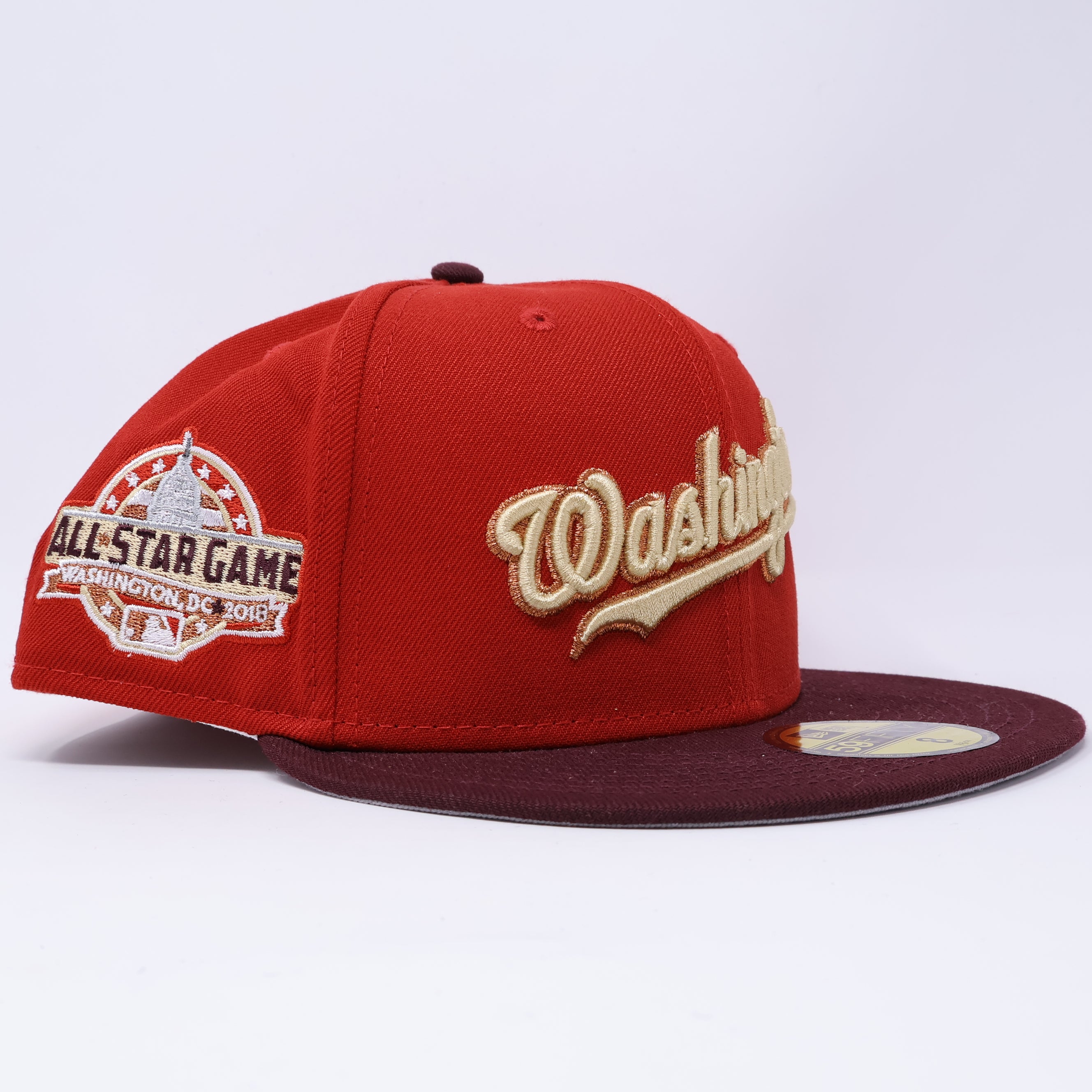 NEW Red Washington Nationals 2017 All Star Game 59fifty New Era Fitted Hat Cap