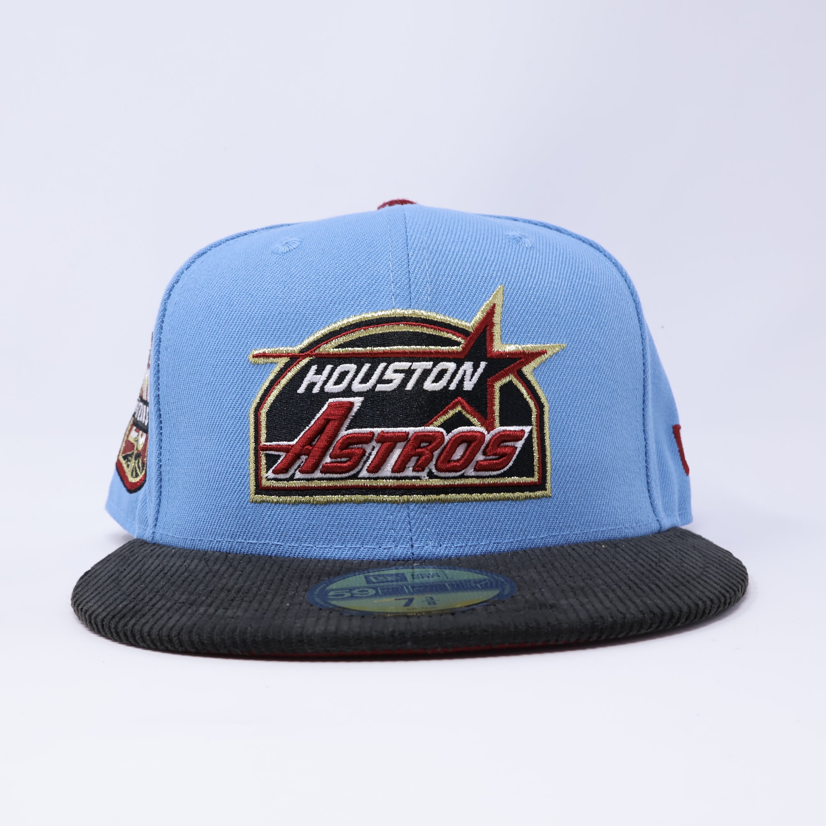 NWT 3/8 Blue Houston Astros 20 Years 59fifty New Era Fitted Hat Cap