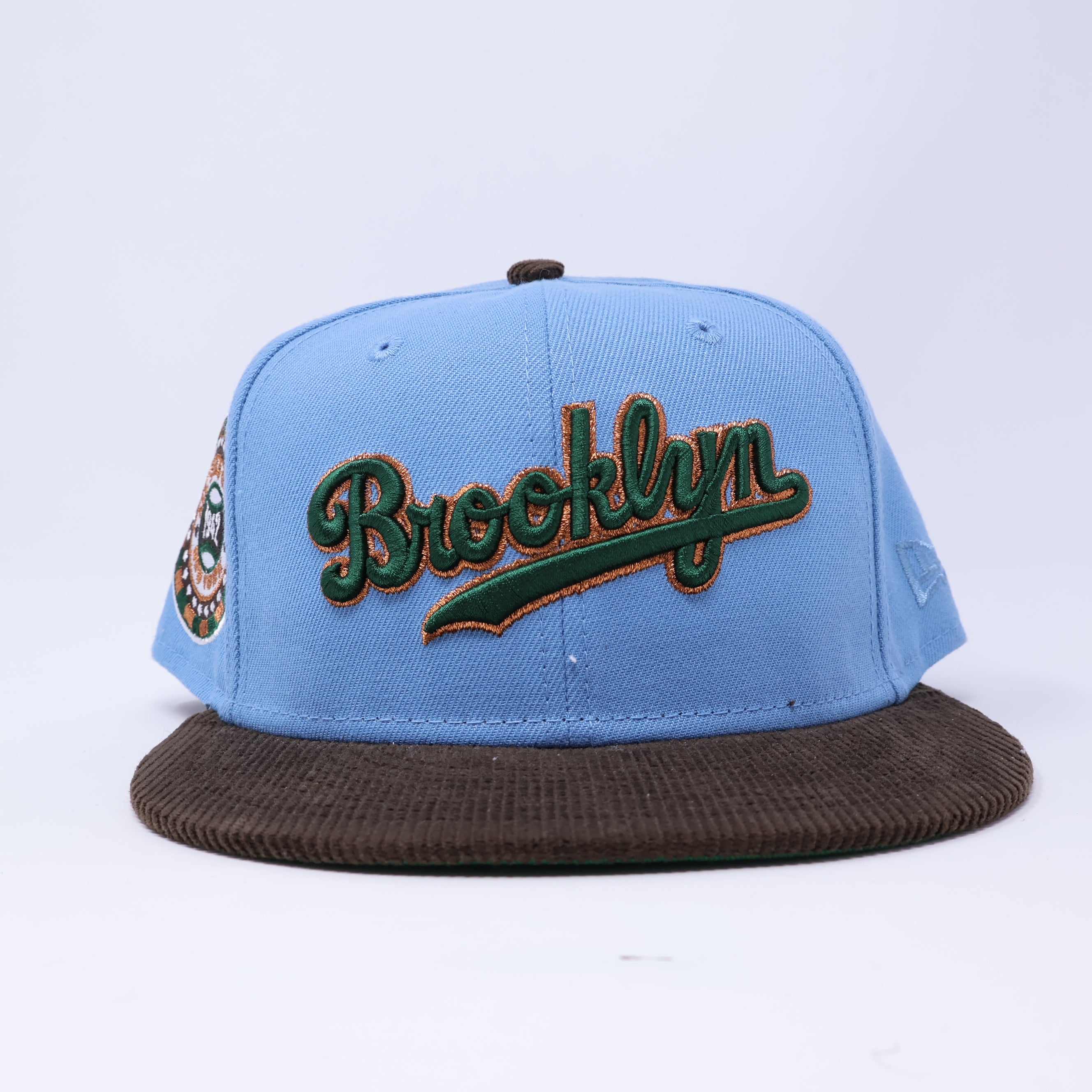 NEW 5/8 Blue Brooklyn Dodgers 1942 ASG Poker Chip 59fifty New Era Fitted Hat Cap